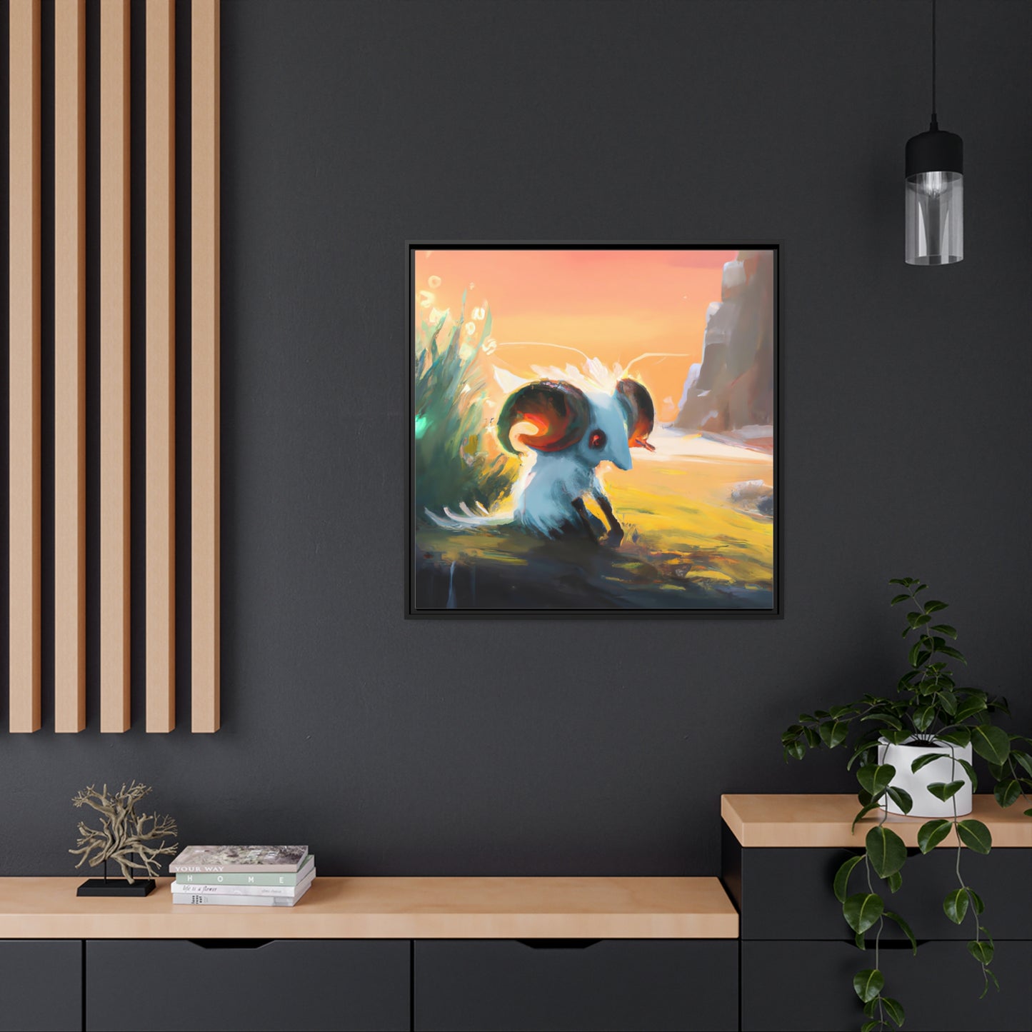 Augustine Lefevre - Framed Canvas