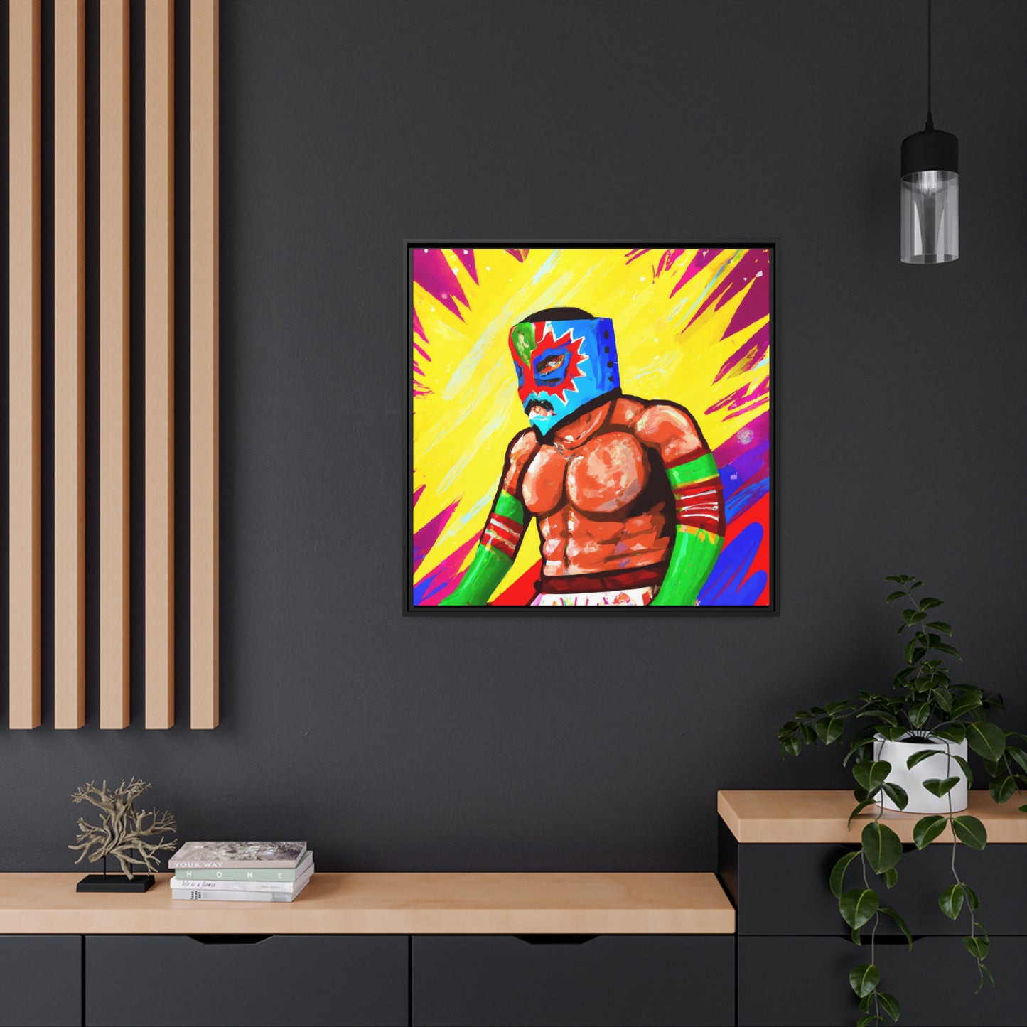 Florencio Rivas - Framed Canvas