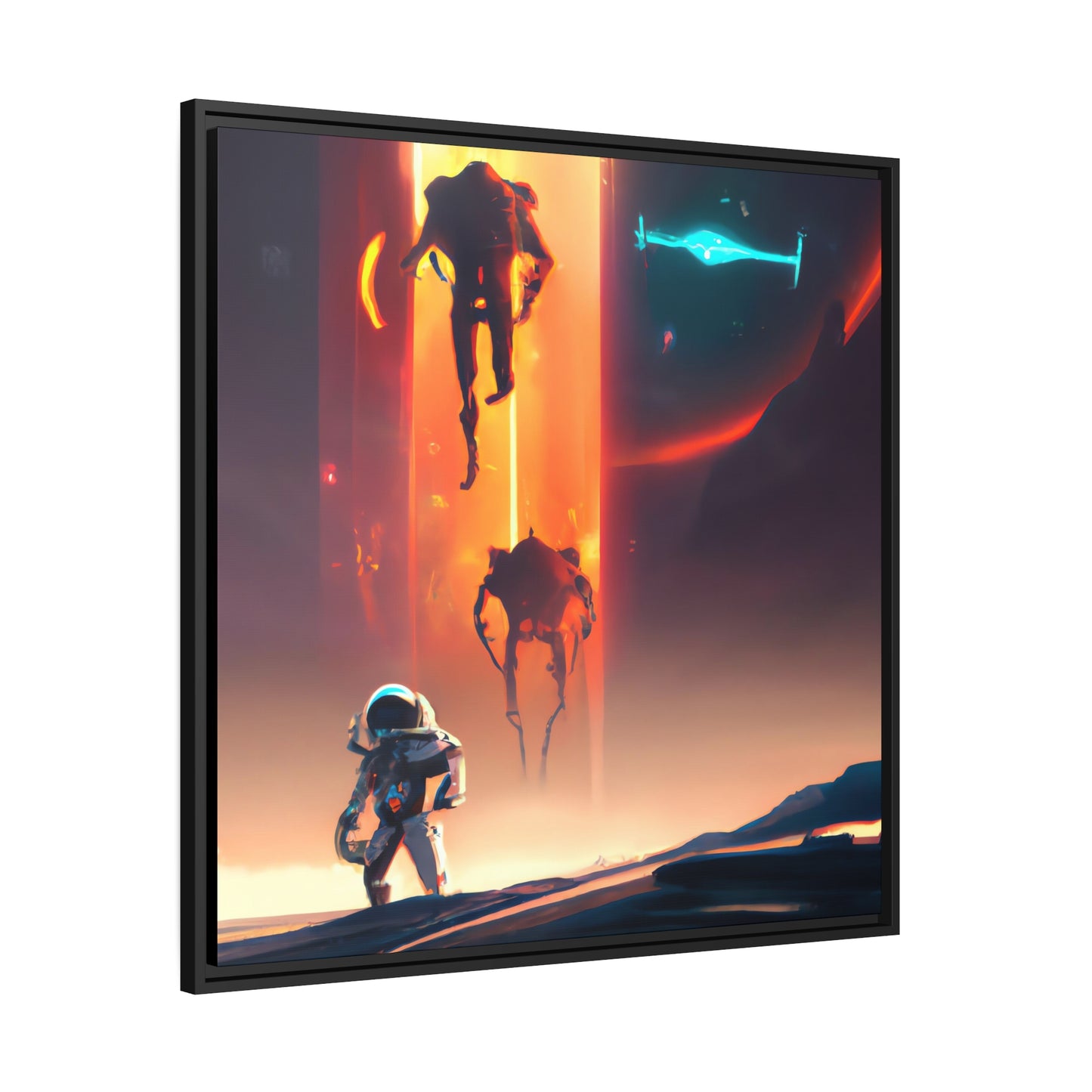 Hortense Hampton - Framed Canvas