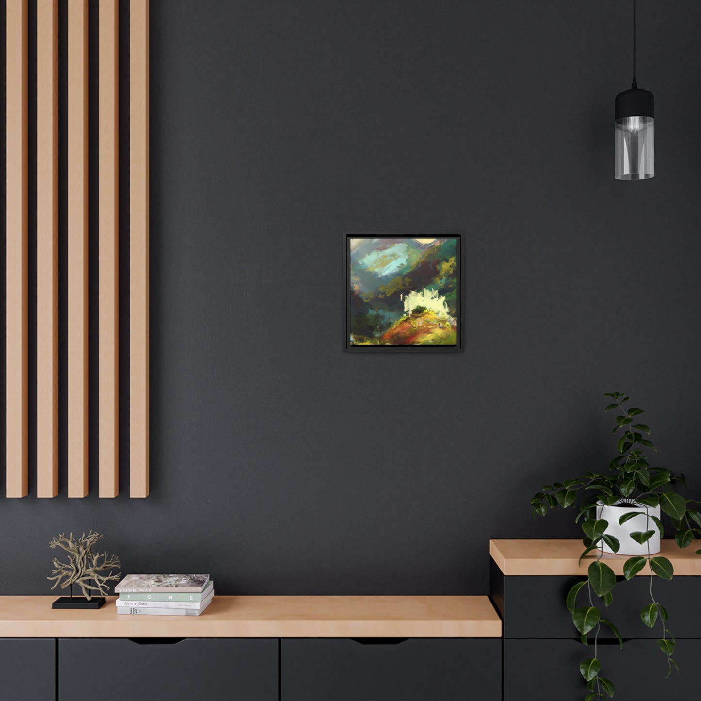 Edwin Turner - Framed Canvas