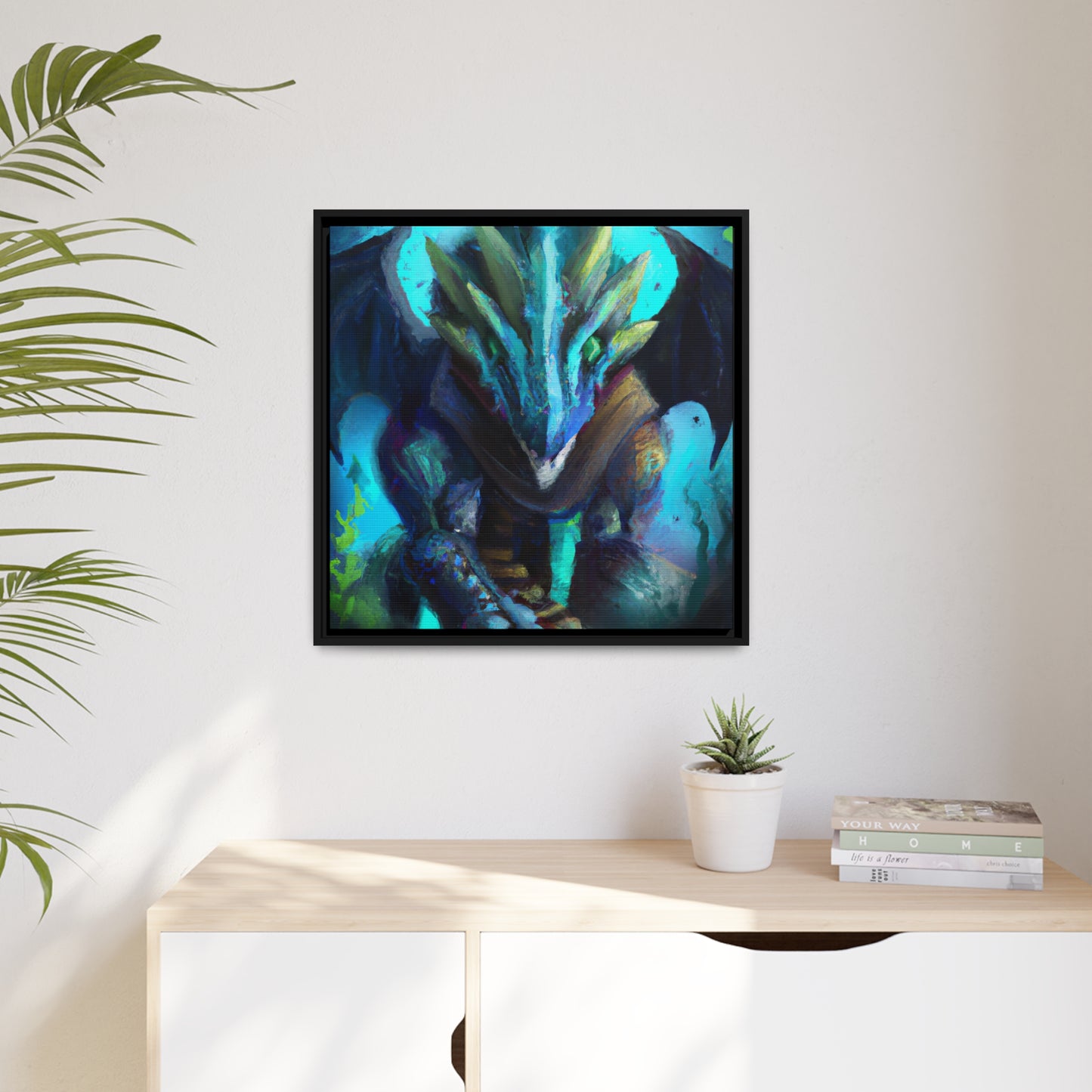 Arnold Johnson - Framed Canvas