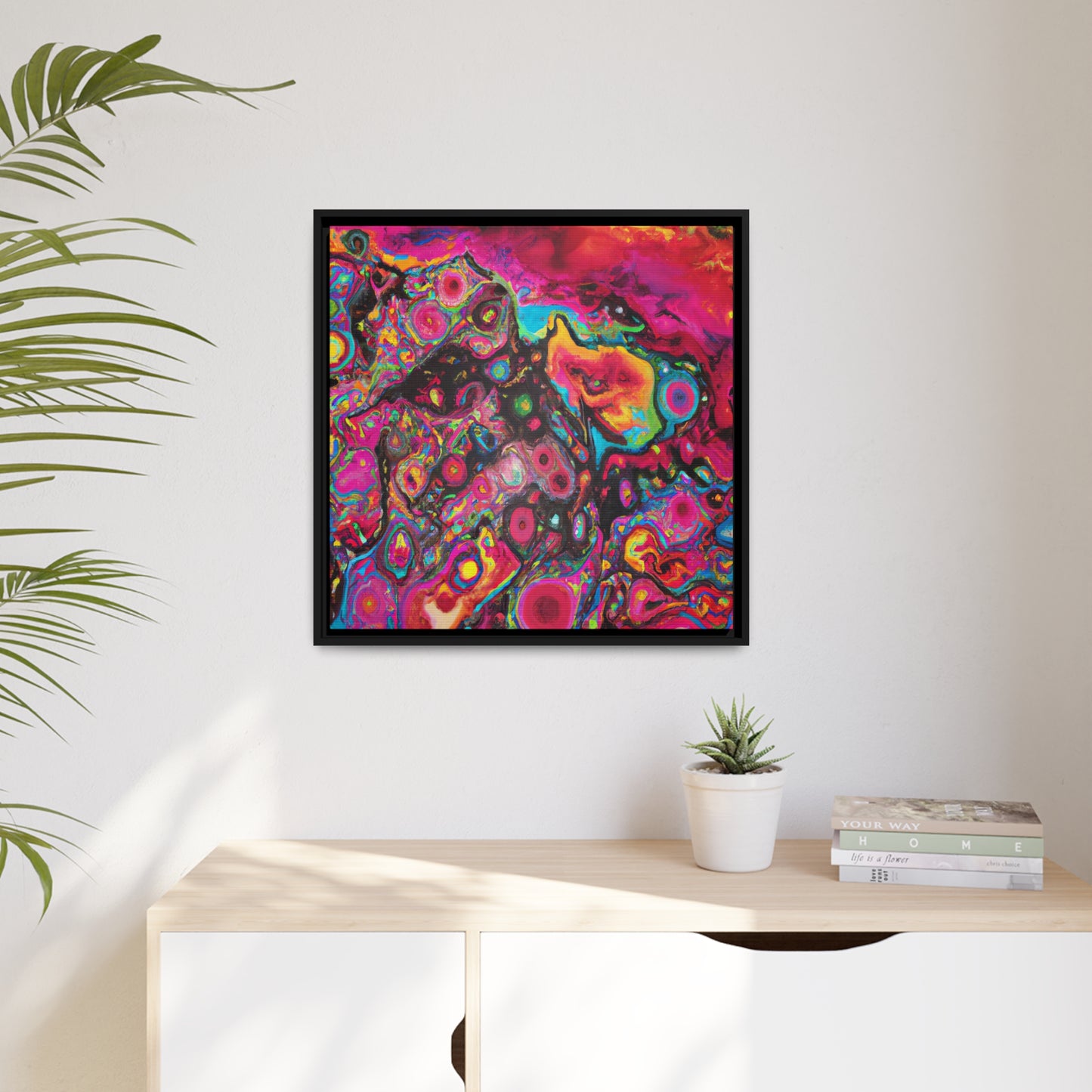 Oliver Schuyler - Framed Canvas