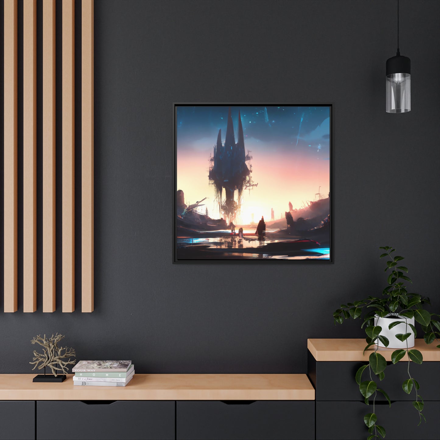 Jacqueline Dupont - Framed Canvas