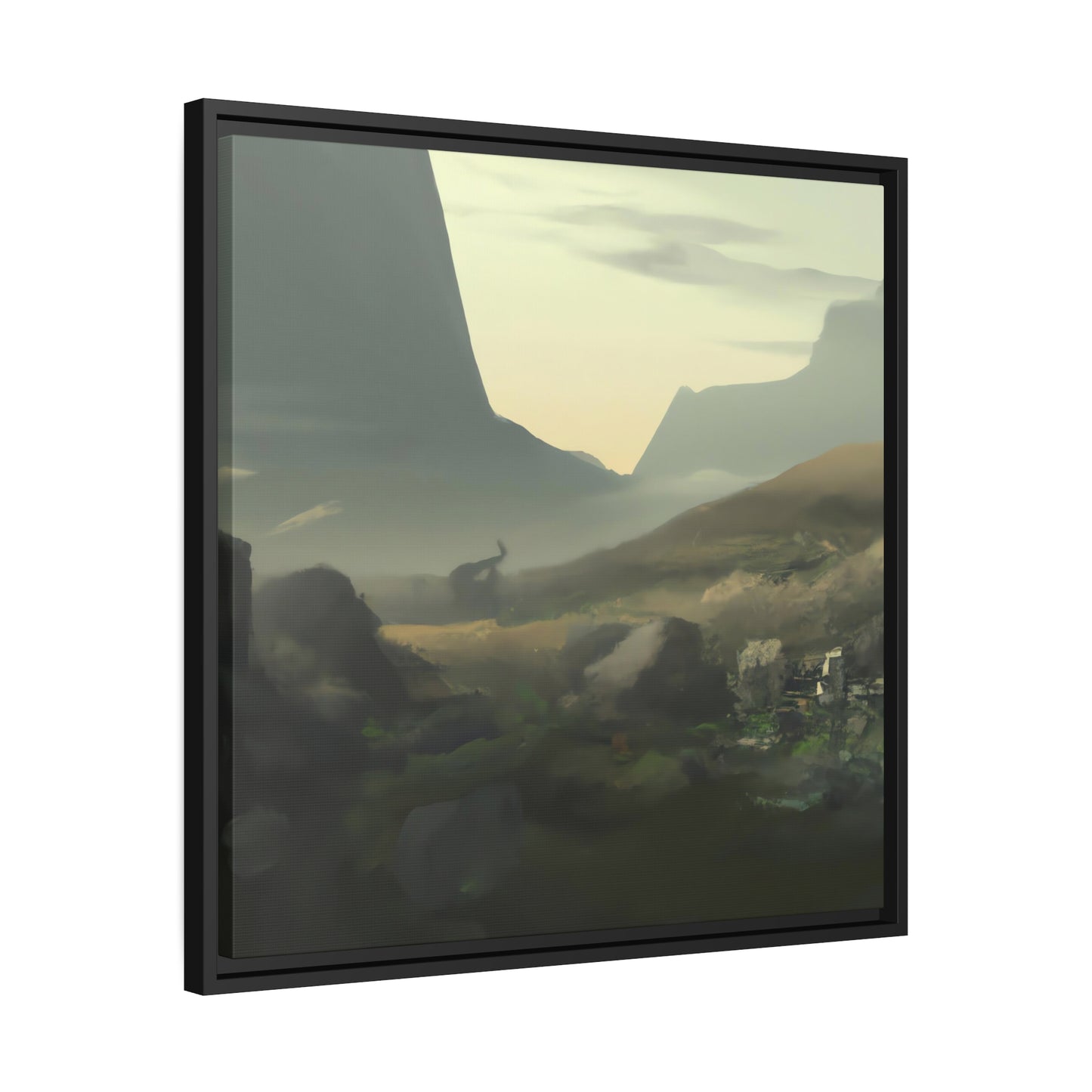 John William Turner - Framed Canvas