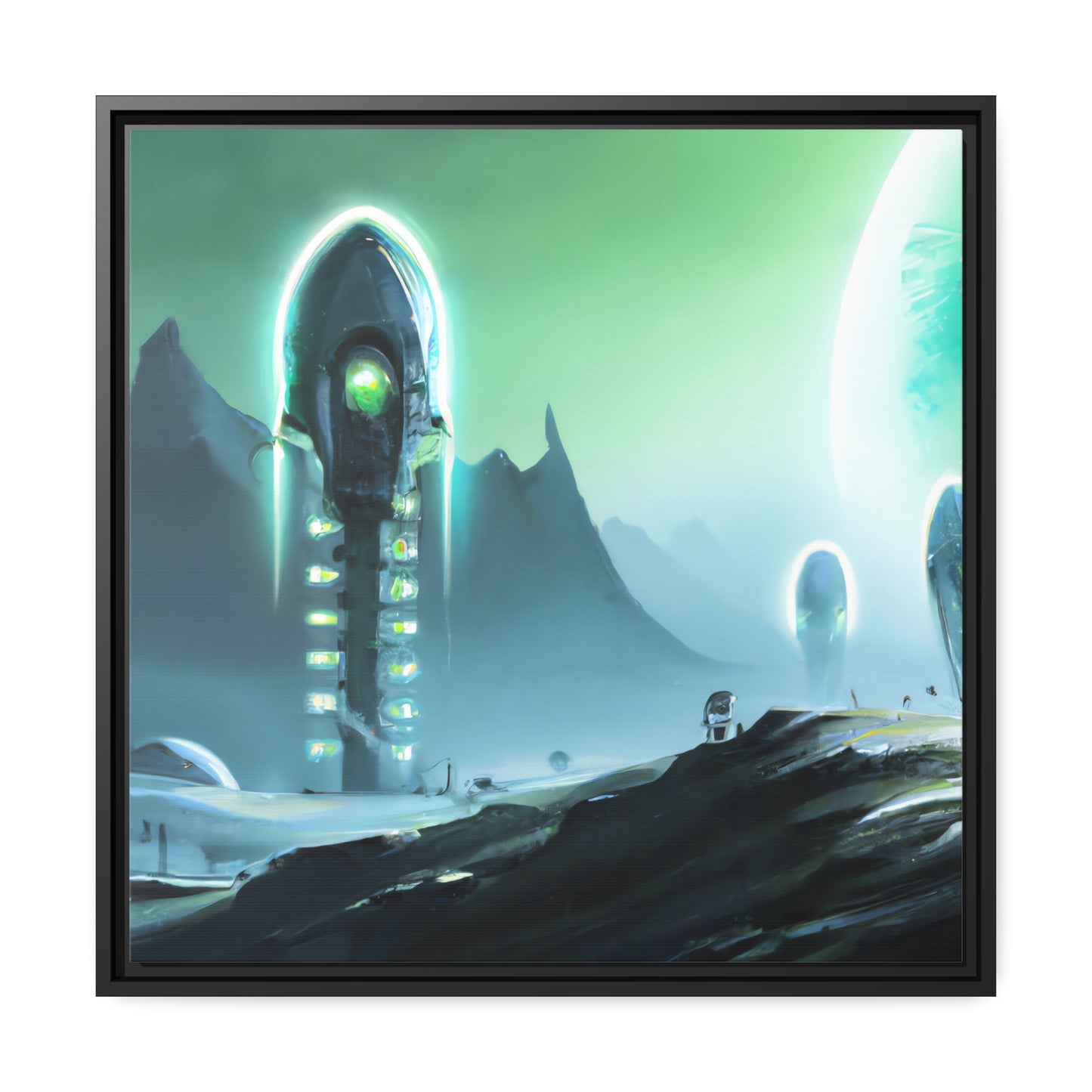 Humphrey Chalker - Framed Canvas