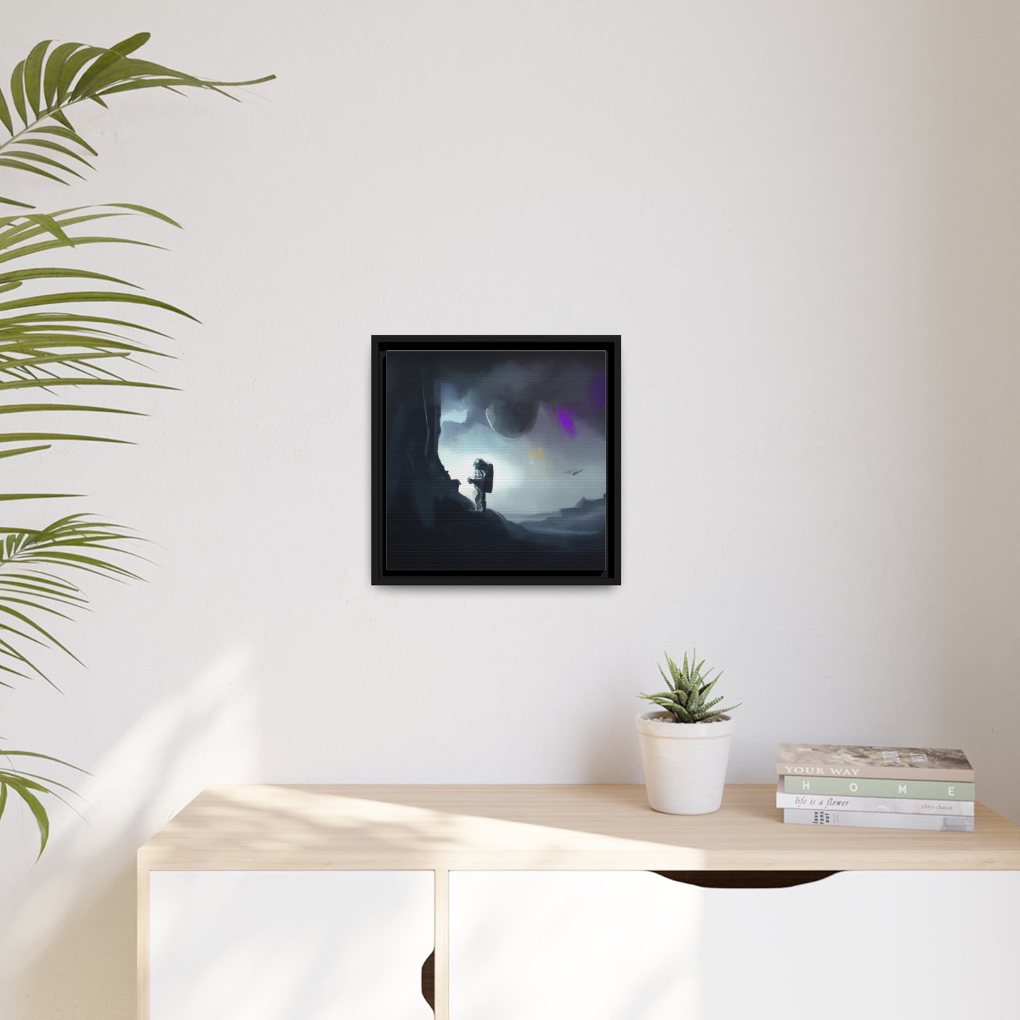 Edwin Forrest Moore - Framed Canvas