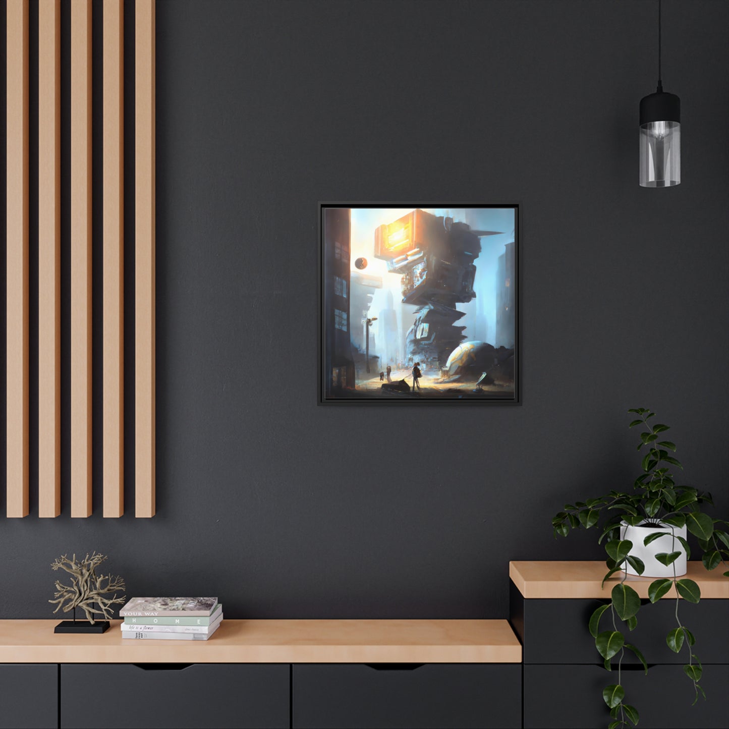 Alistair Artford - Framed Canvas