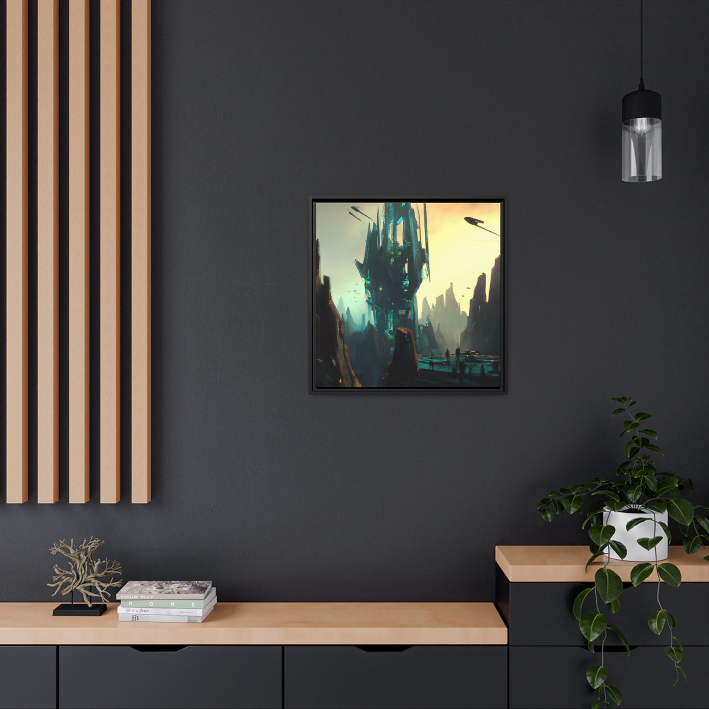 Eva Crowne - Framed Canvas