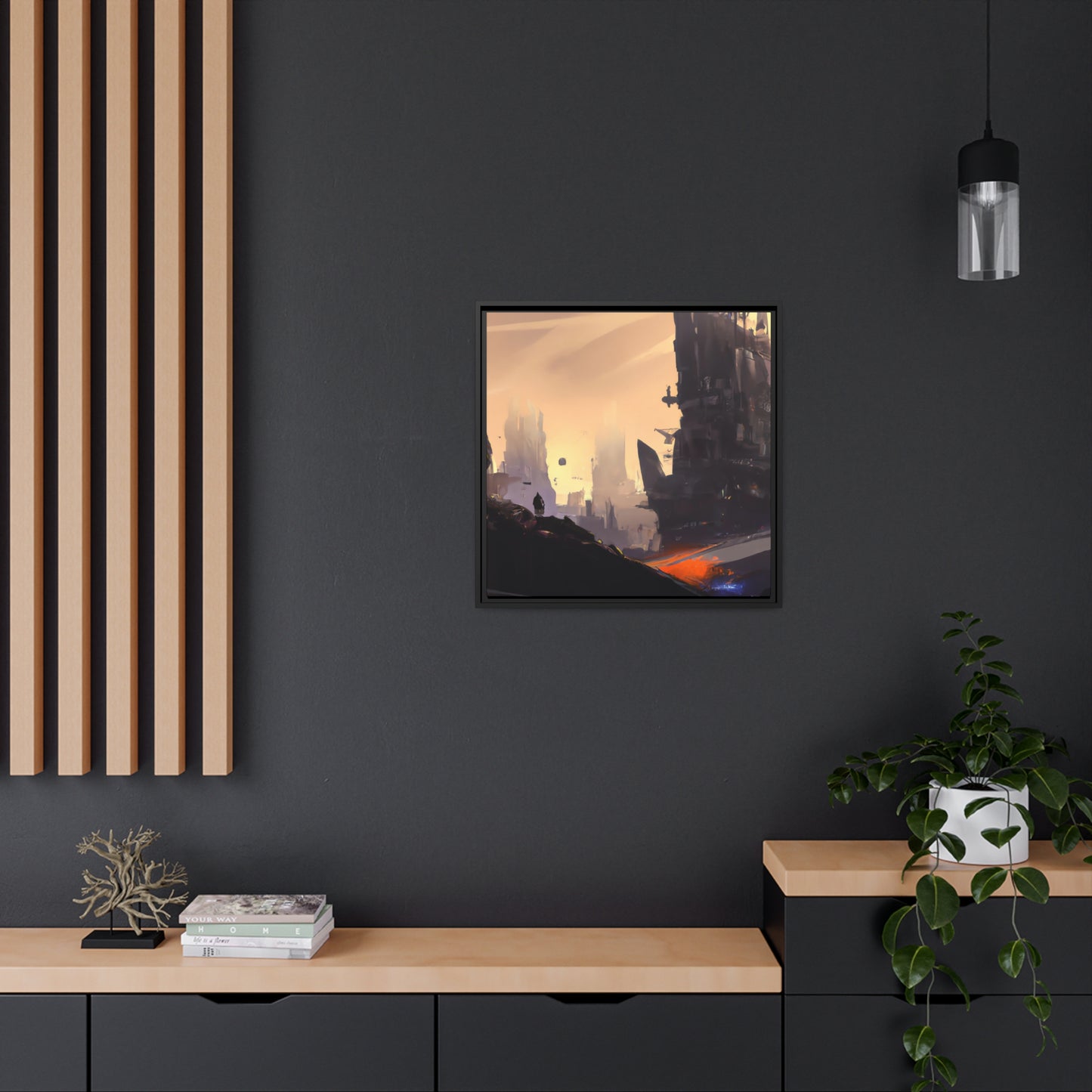 Eliza Longview - Framed Canvas