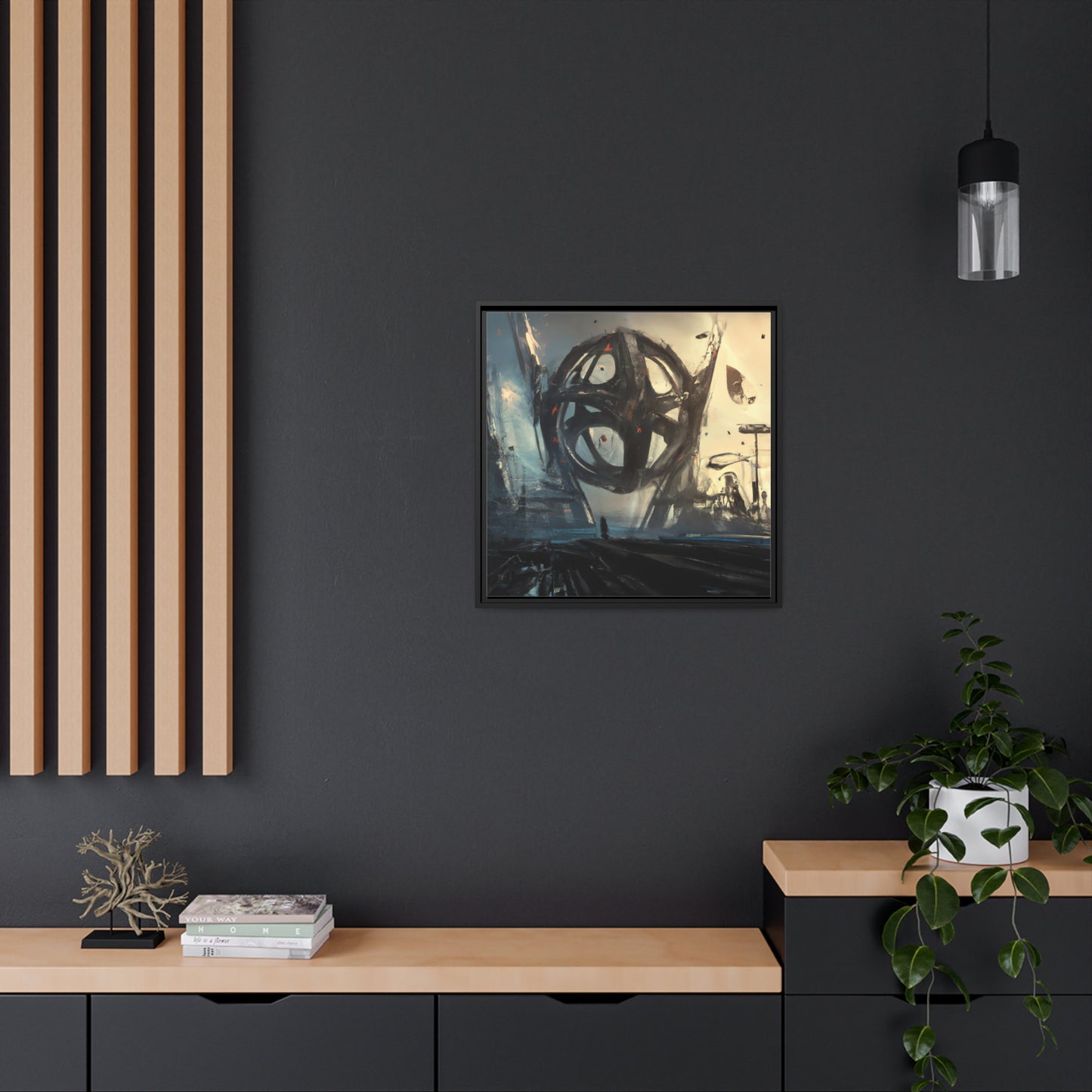 Jonathan Astor - Framed Canvas