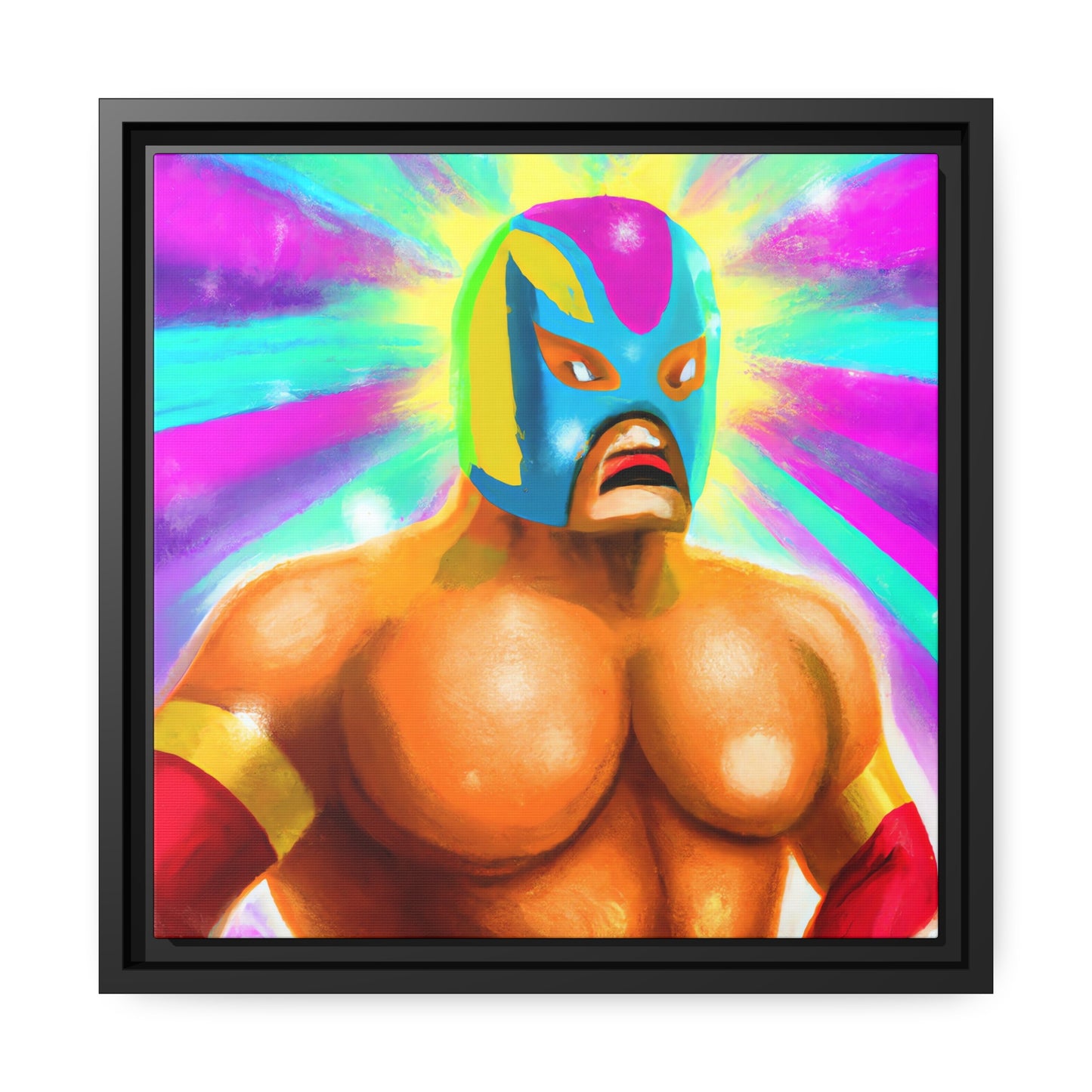 Andres Escalona de la Flor - Framed Canvas