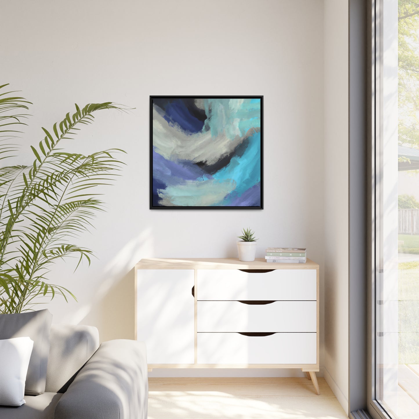 Henrietta LeFeuvre – Gerahmte Leinwand