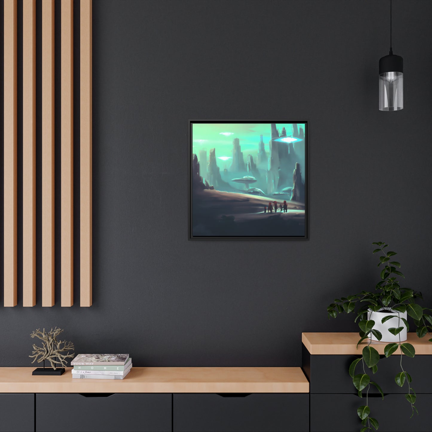 Augustus Rembrandt - Framed Canvas