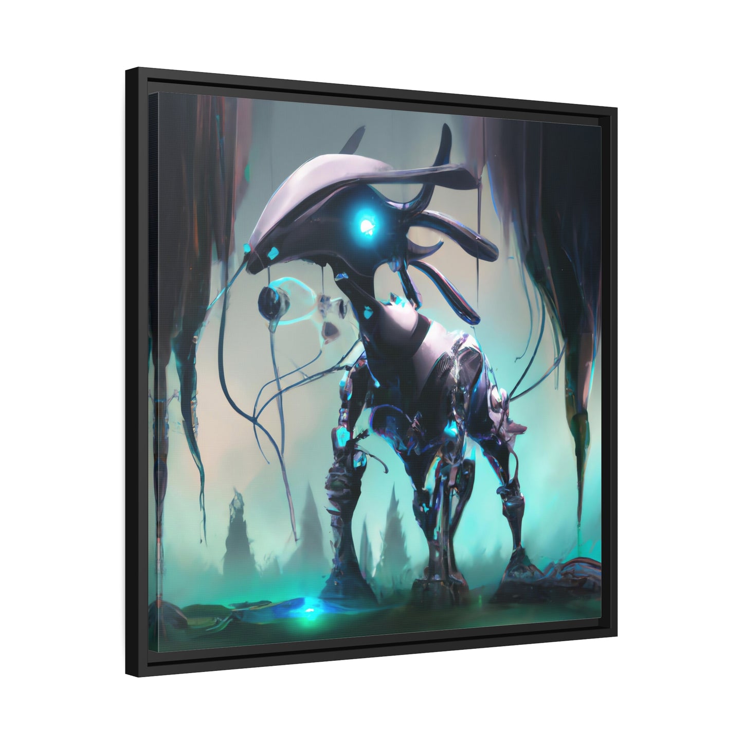 Brigitte Tristar – Gerahmte Leinwand