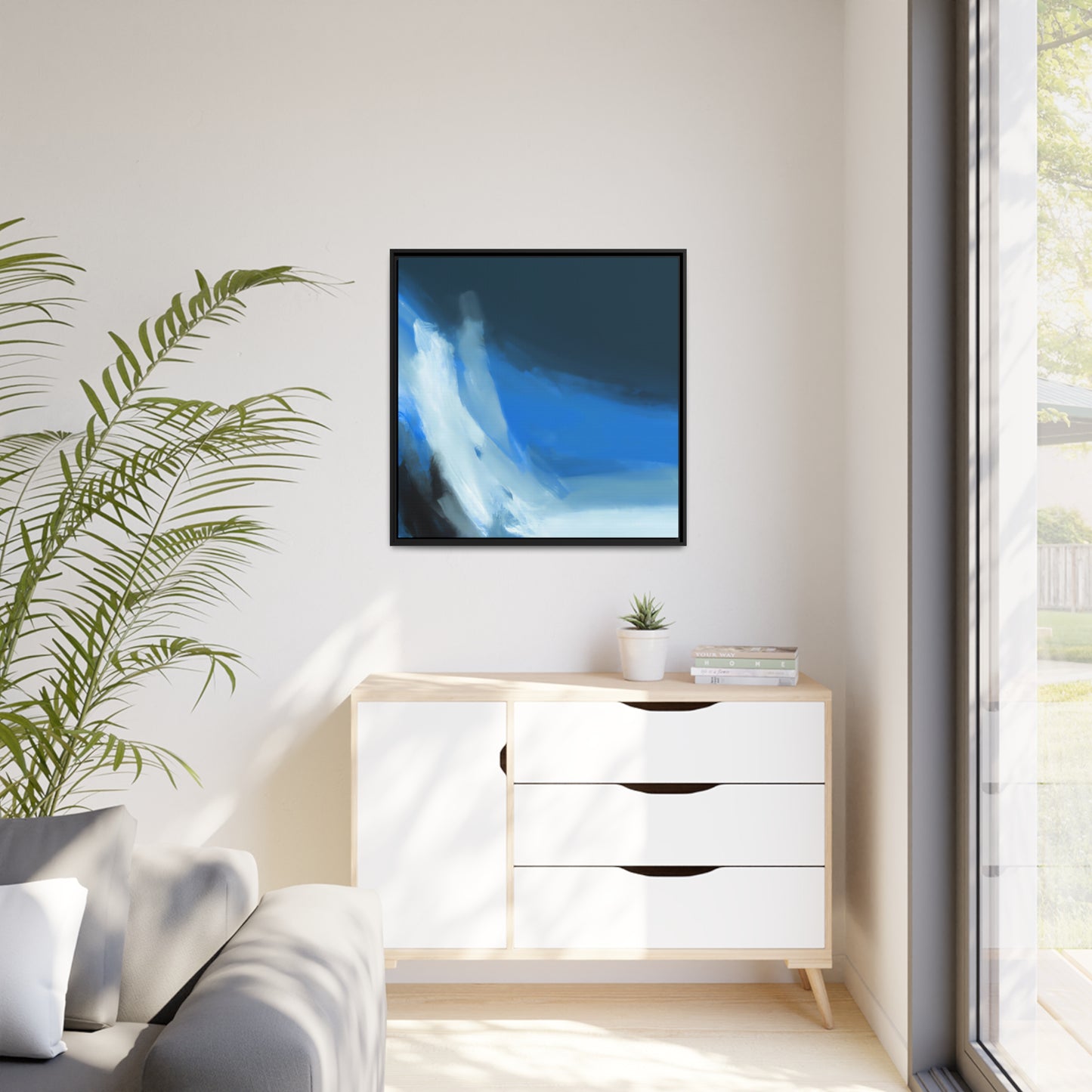 Edward Turner – Gerahmte Leinwand