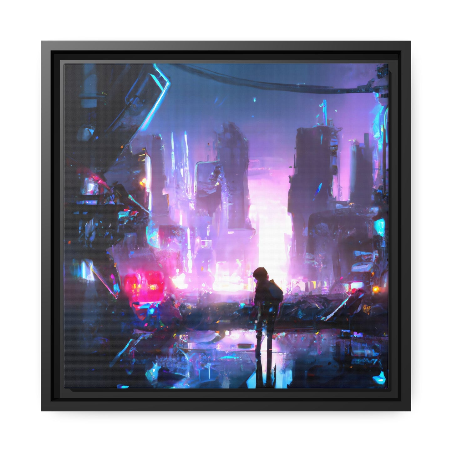 Adelaide van der Klueft - Framed Canvas