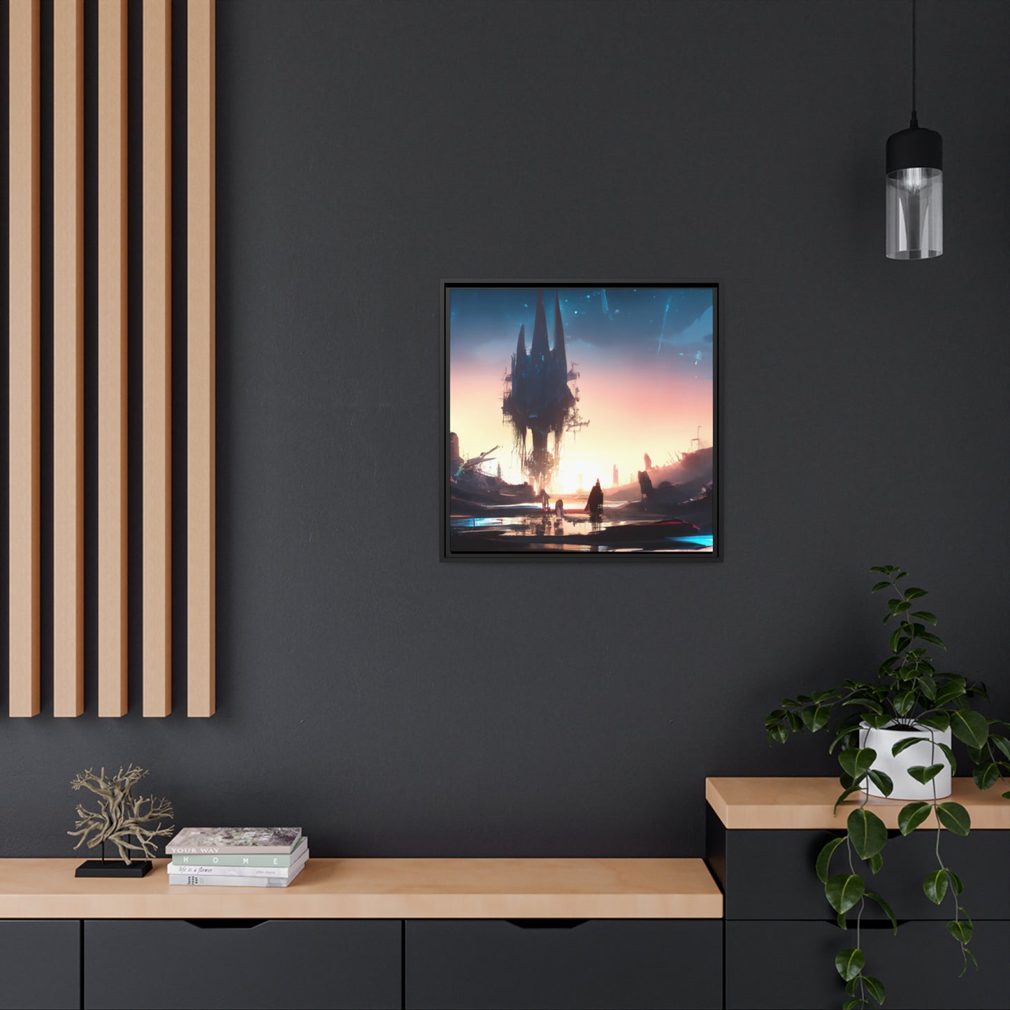 Jacqueline Dupont - Framed Canvas