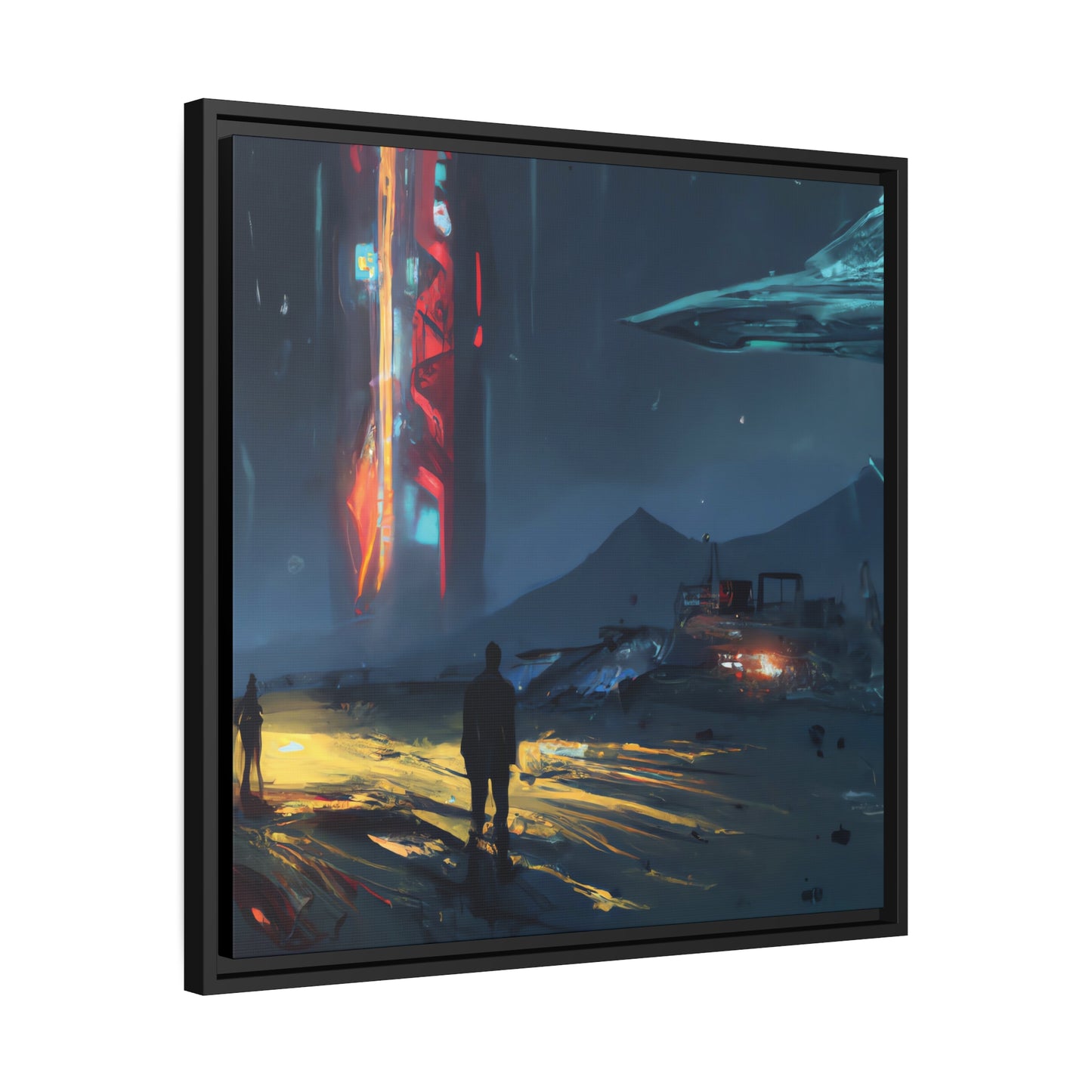 Dorell Covell - Framed Canvas