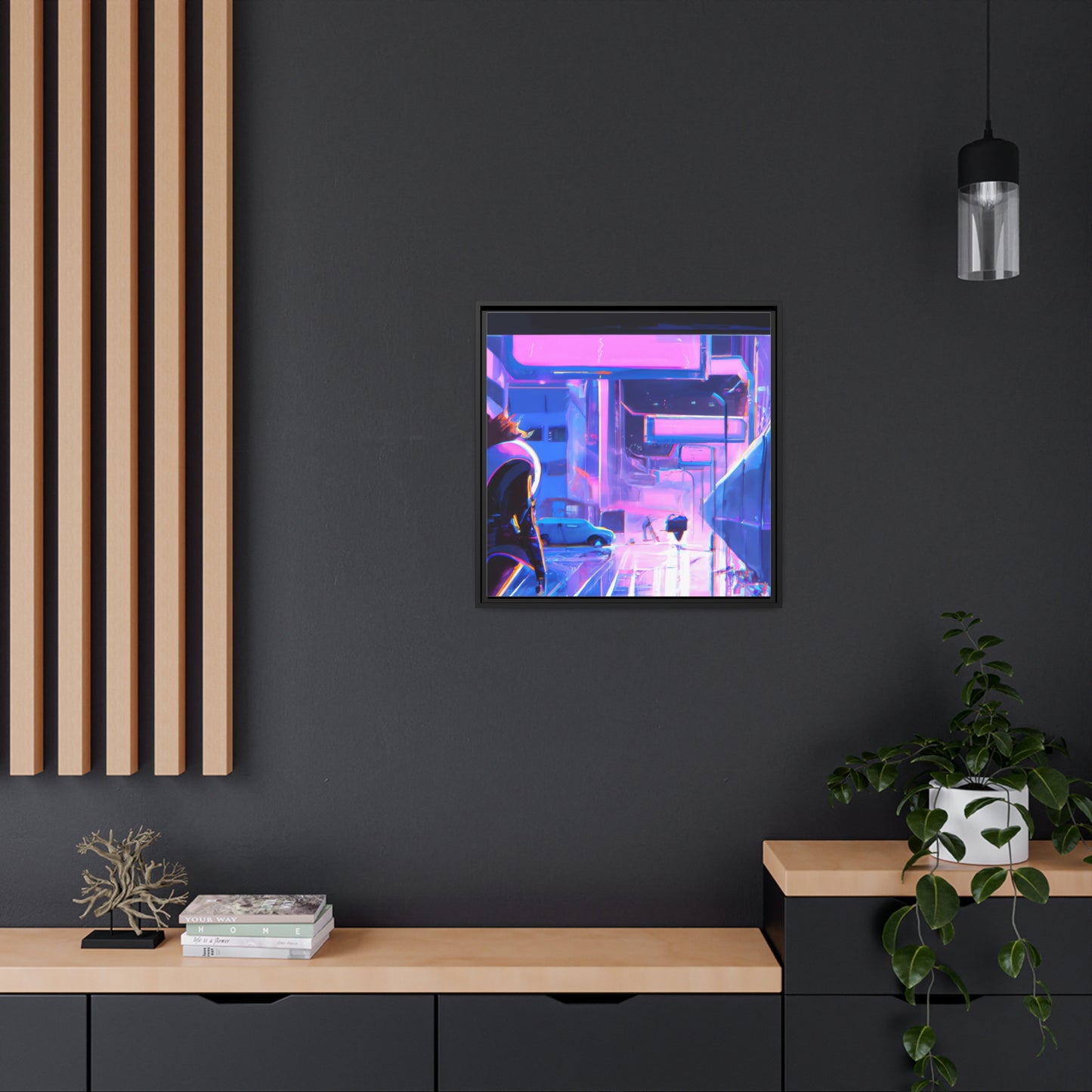 Oliver Masterson - Framed Canvas