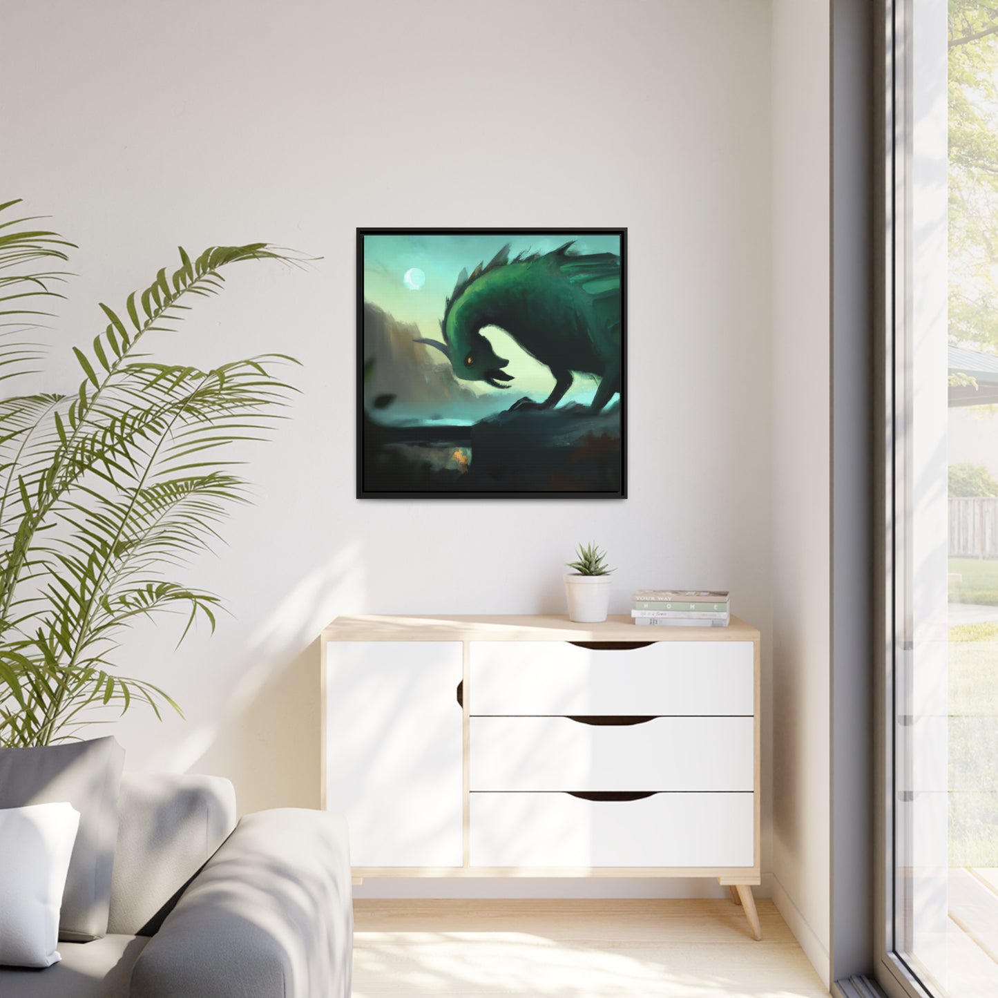 Beatrice Masterson - Framed Canvas