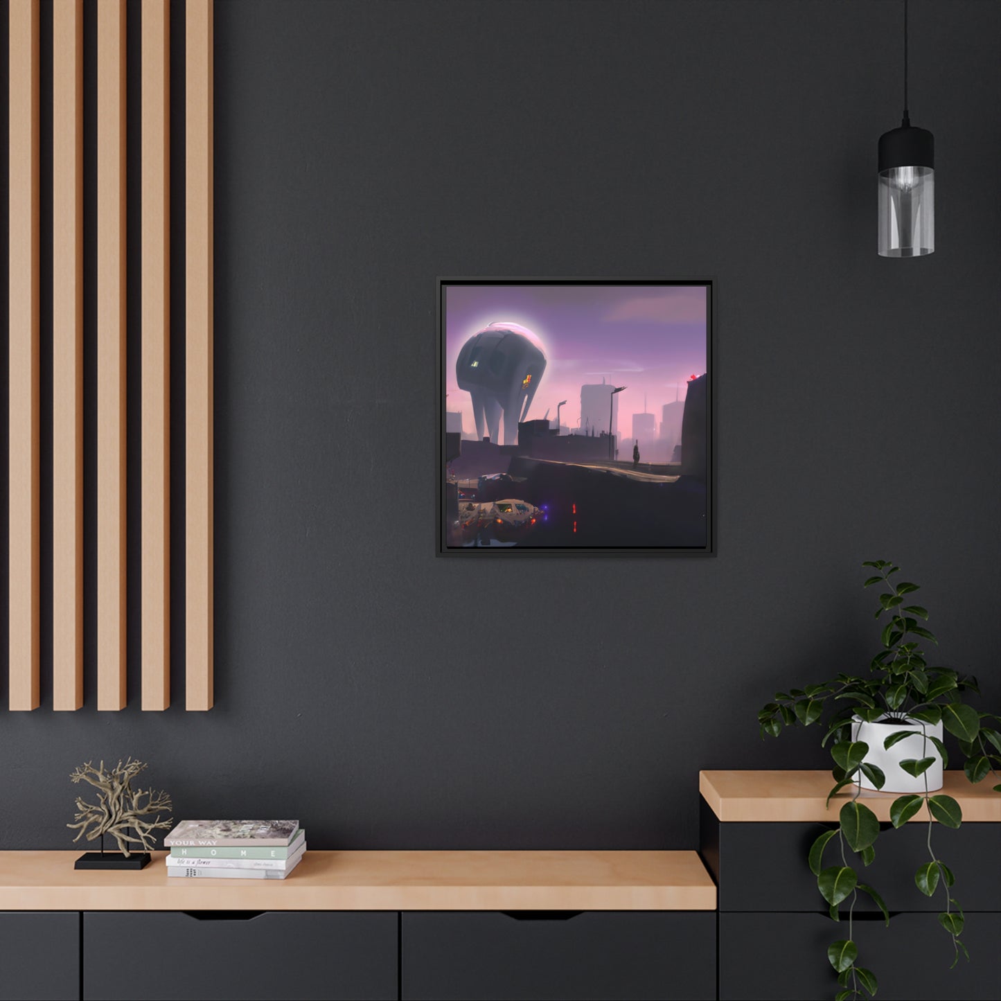 Hannah Salander - Framed Canvas