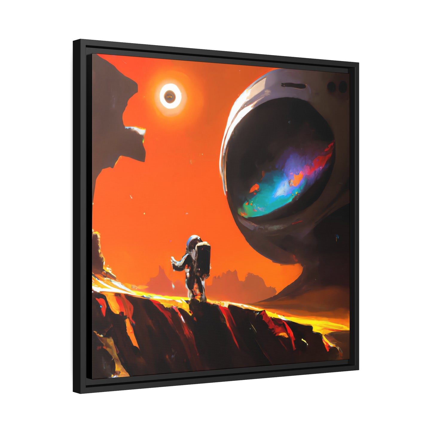 Elsie Whitman - Framed Canvas