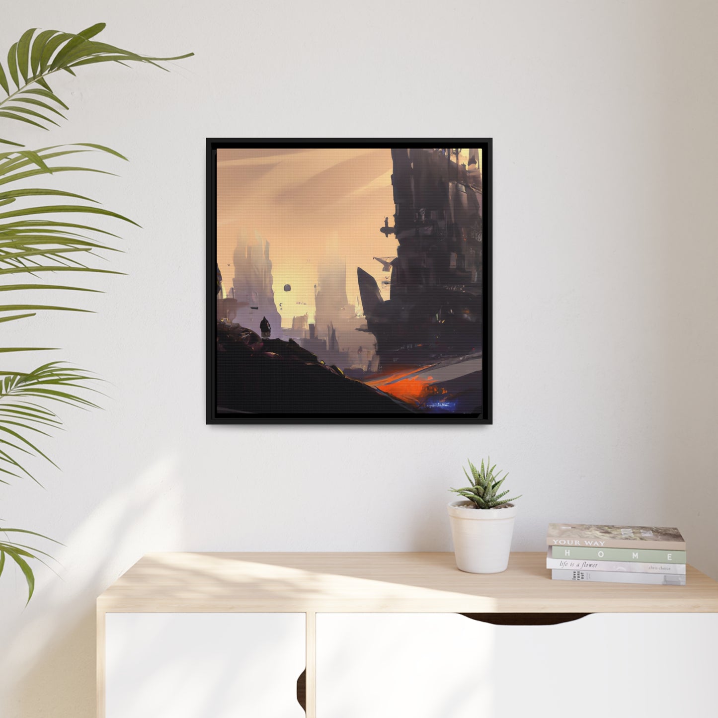 Eliza Longview - Framed Canvas