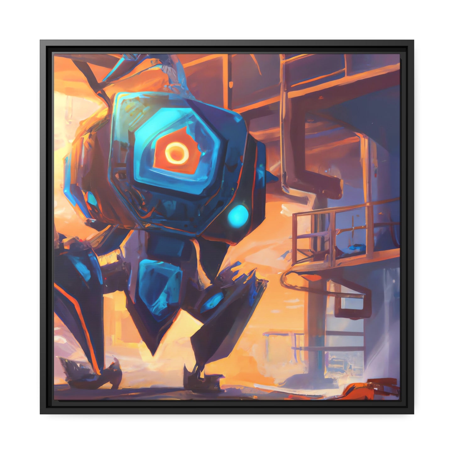 Miles Davenport - Framed Canvas