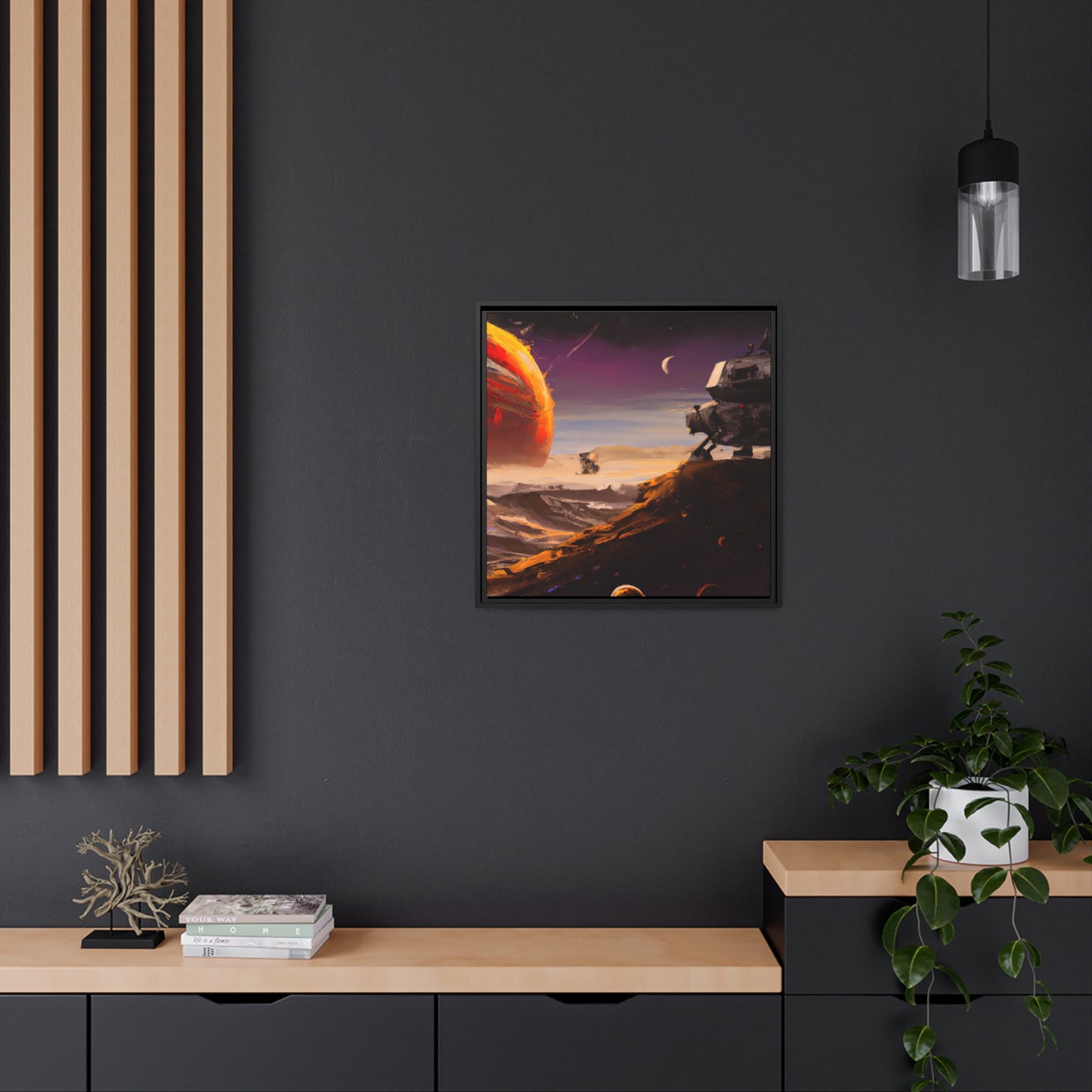 Adelaide Montague - Framed Canvas