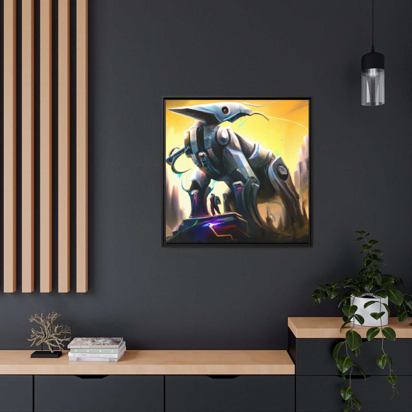 Vincent Vauntz - Framed Canvas