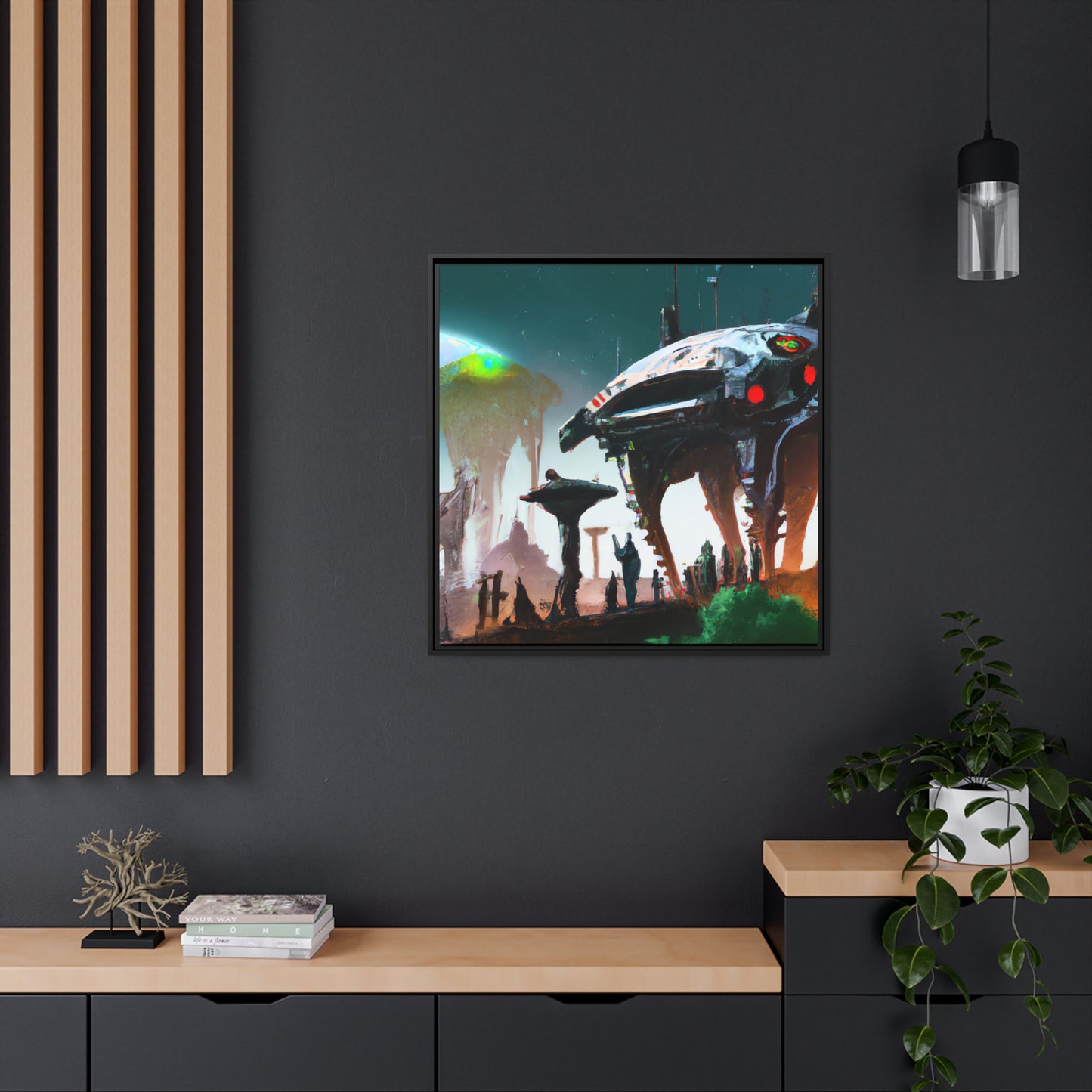 Lilianna Chastain - Framed Canvas