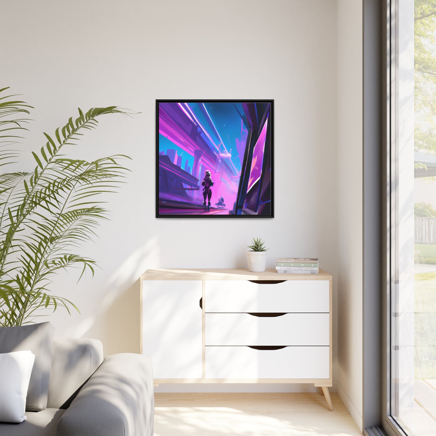 Emilie Rousseau - Framed Canvas