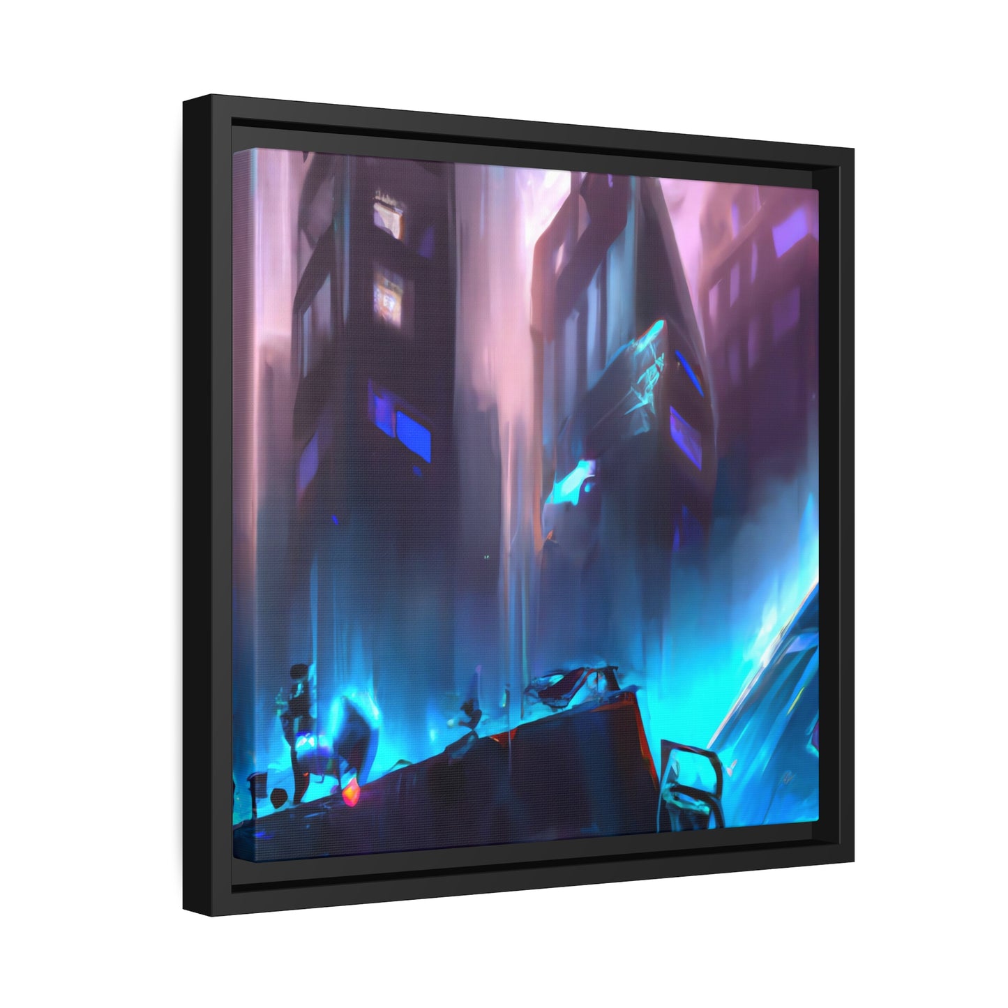 Vincent Van Gibson - Framed Canvas