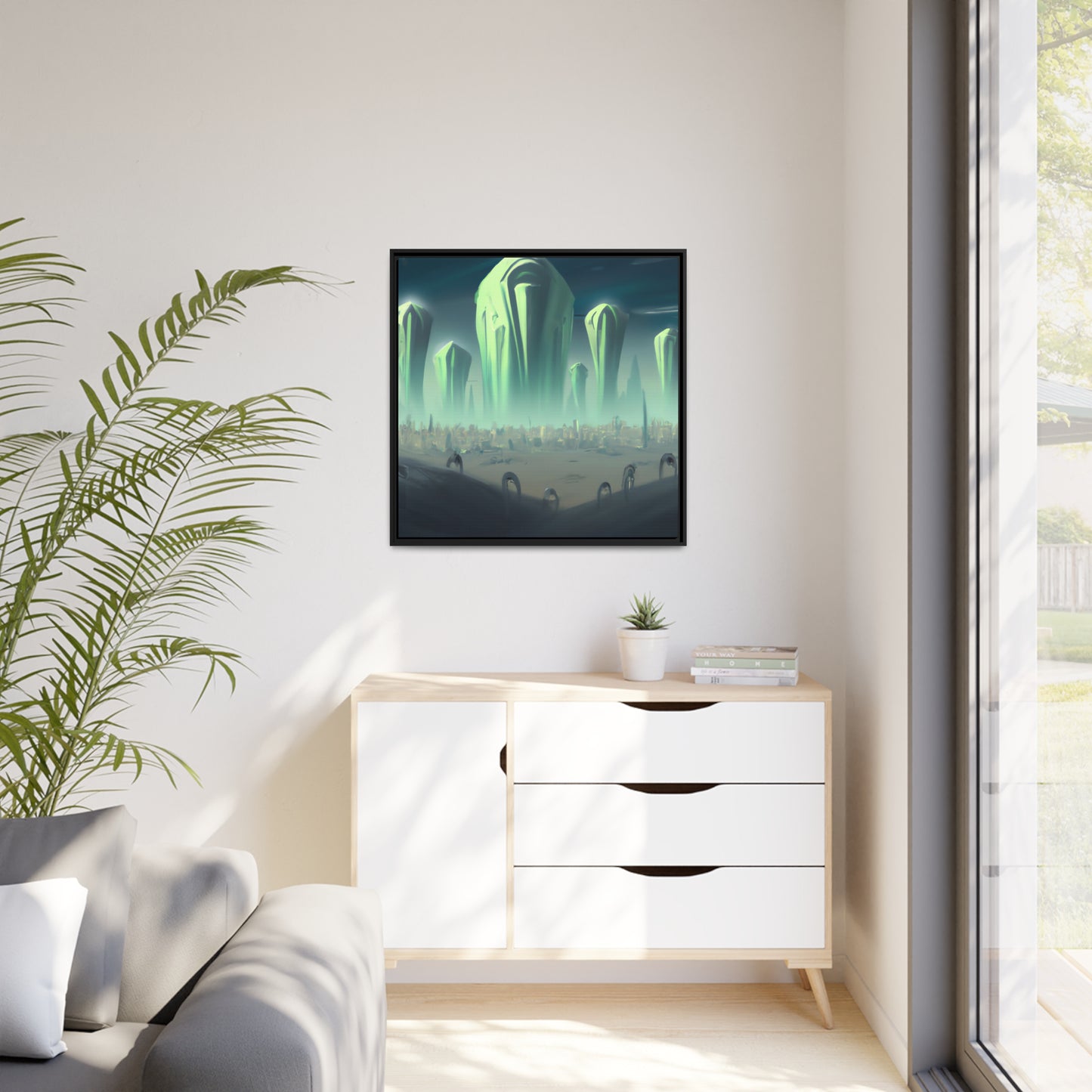 Maya Pelbris - Framed Canvas