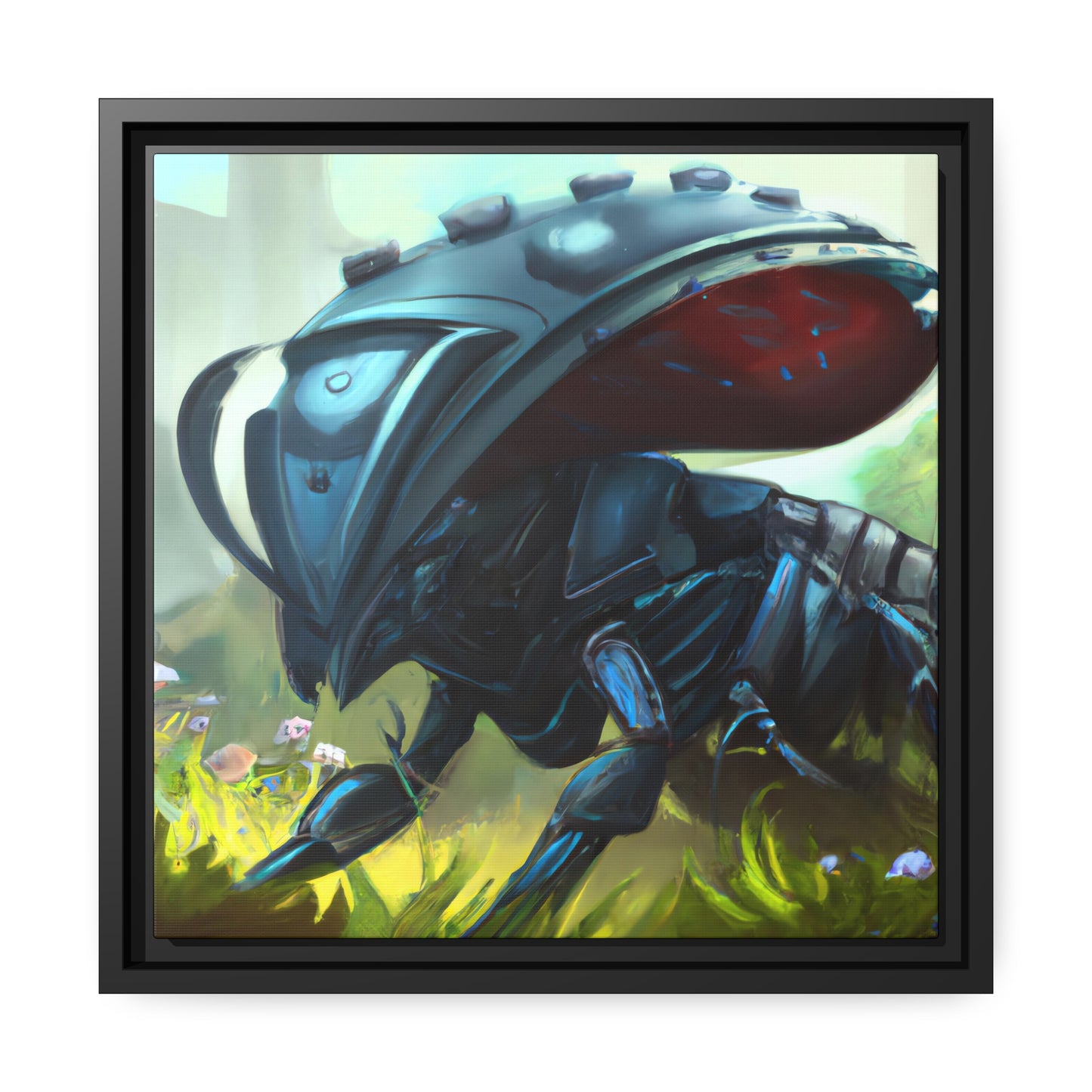 Artemisia Shine - Framed Canvas