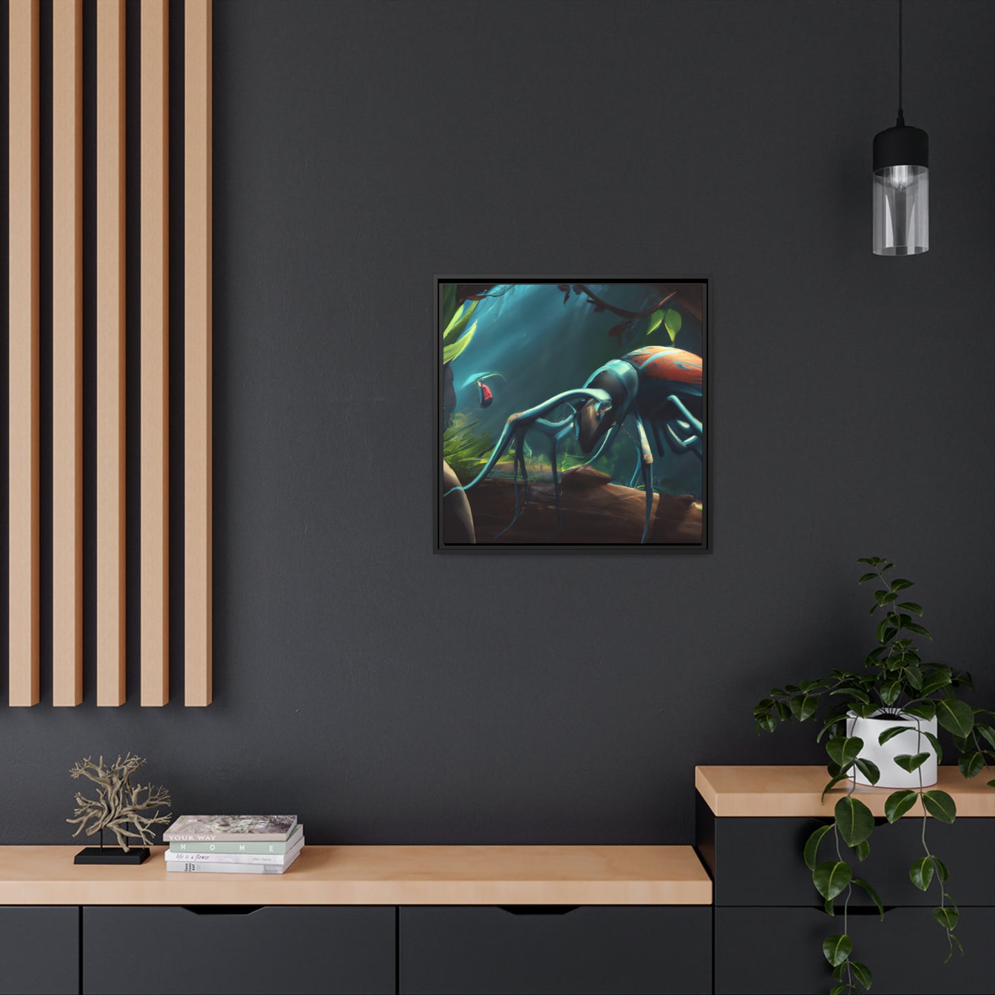 Alison Whittaker – Gerahmte Leinwand