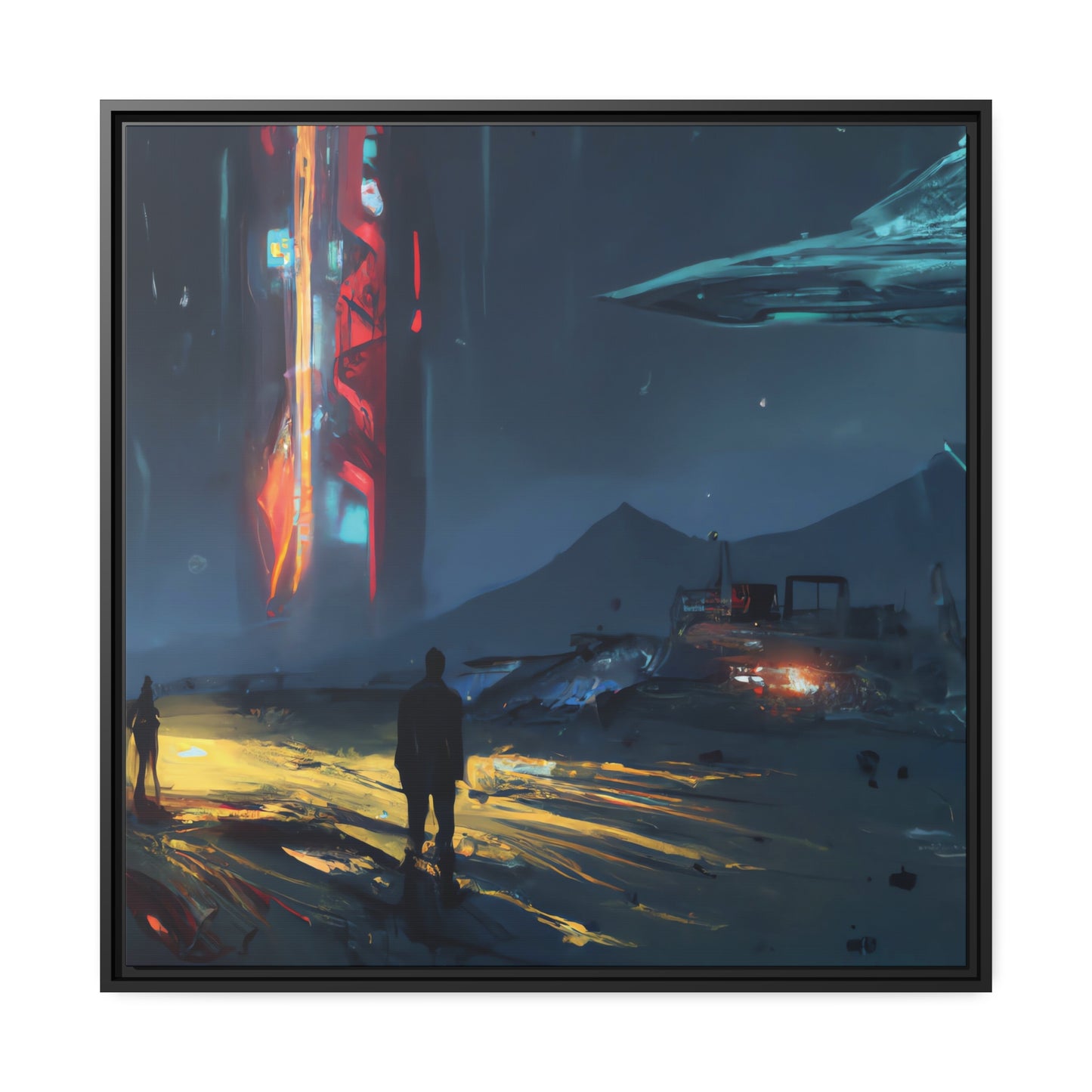 Dorell Covell - Framed Canvas