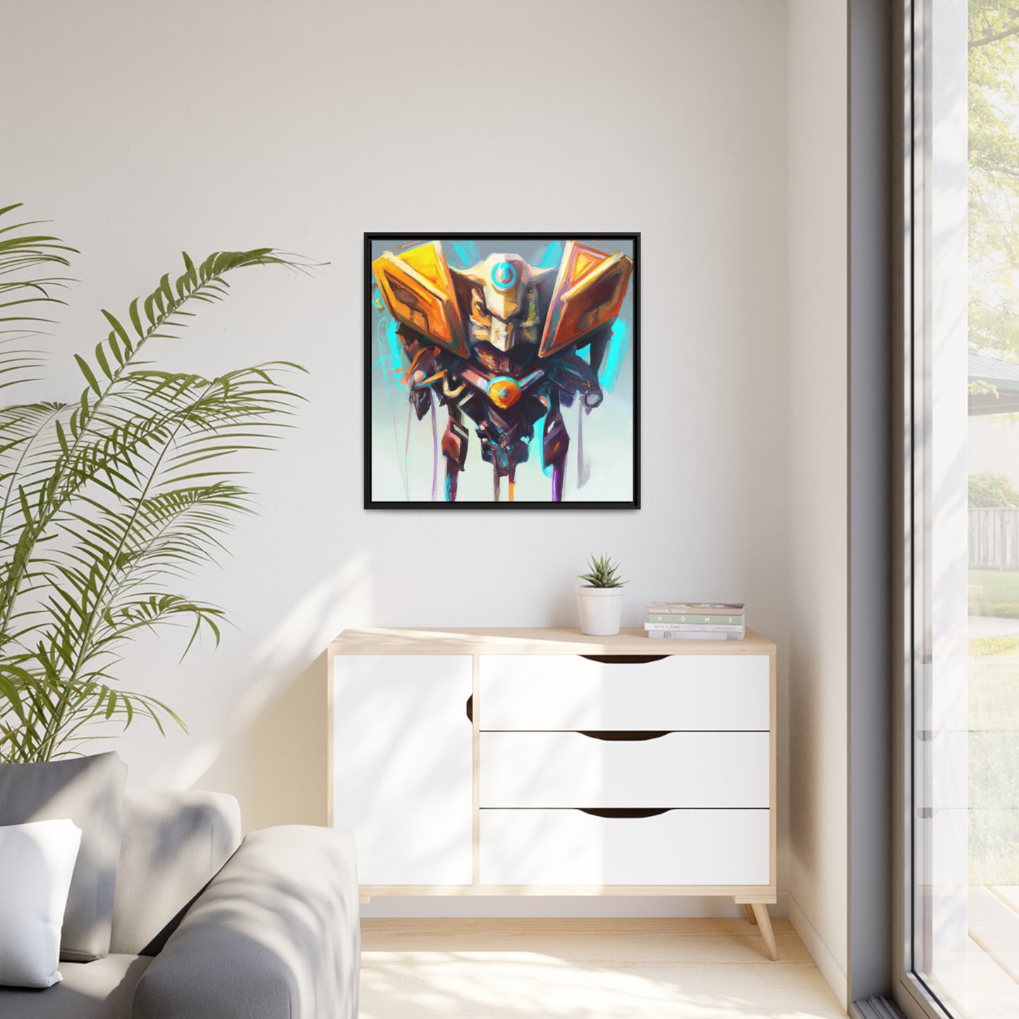 Valeira Everleaf - Framed Canvas