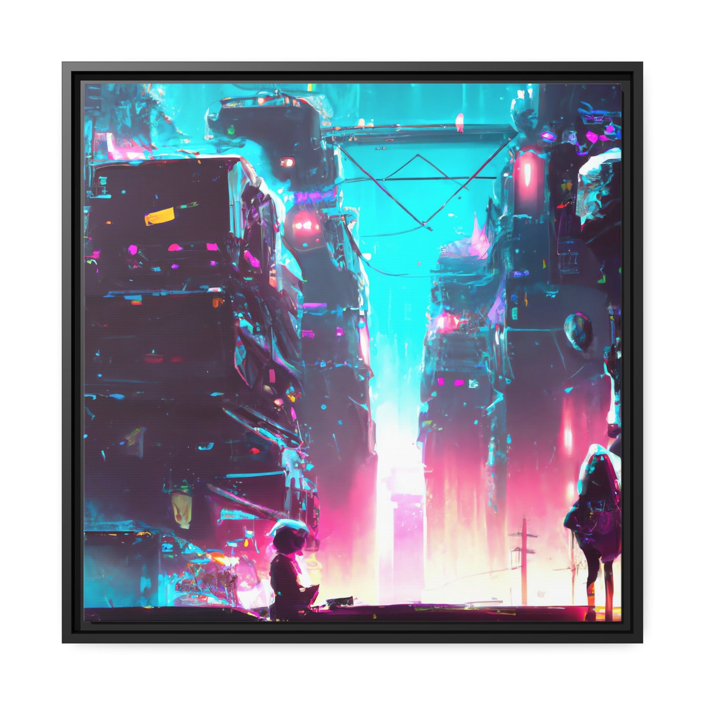 Ludwig Leiberg - Framed Canvas