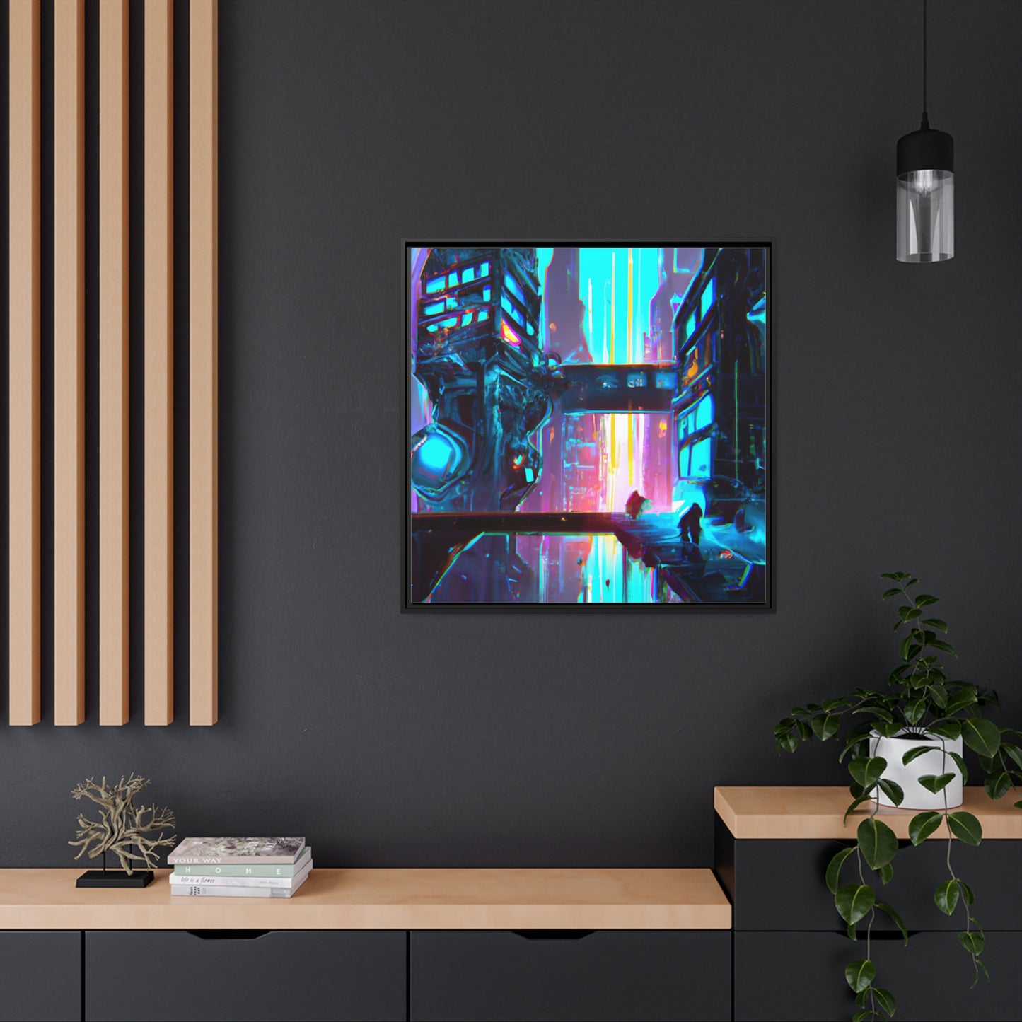 Charlotte Hallsworth - Framed Canvas