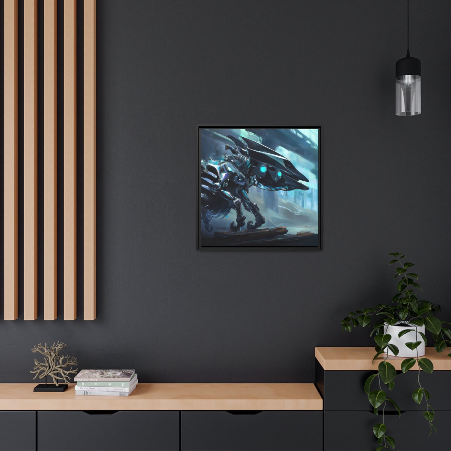 Solir Remé - Framed Canvas