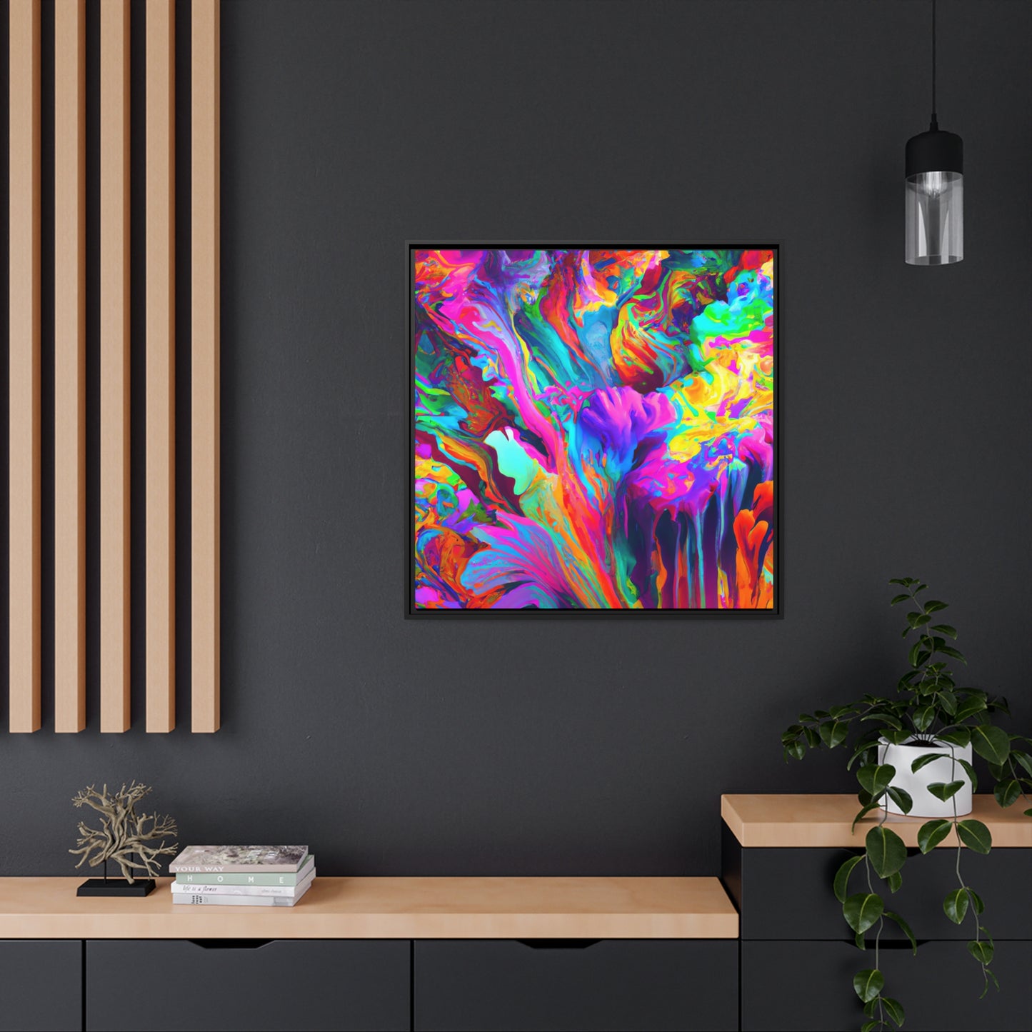 Claudia Desmarais - Framed Canvas