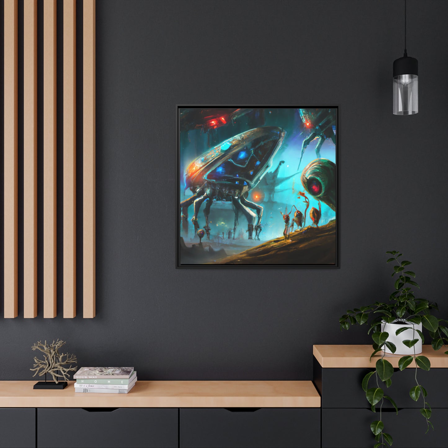 Horace Harrington - Framed Canvas