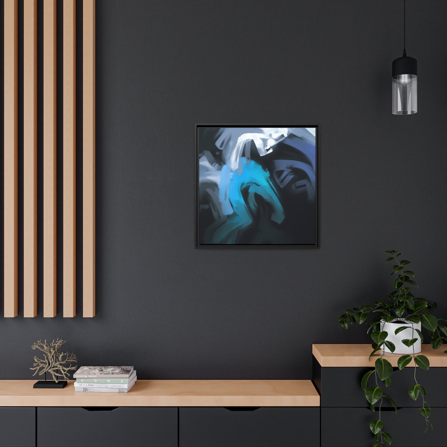 Adeline Hildegard - Framed Canvas