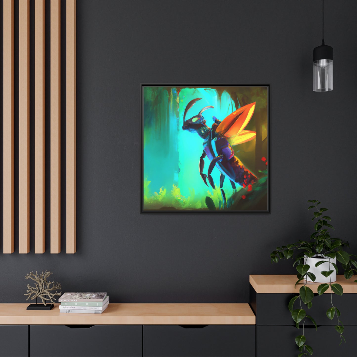 Aloisia D'Astorga - Framed Canvas