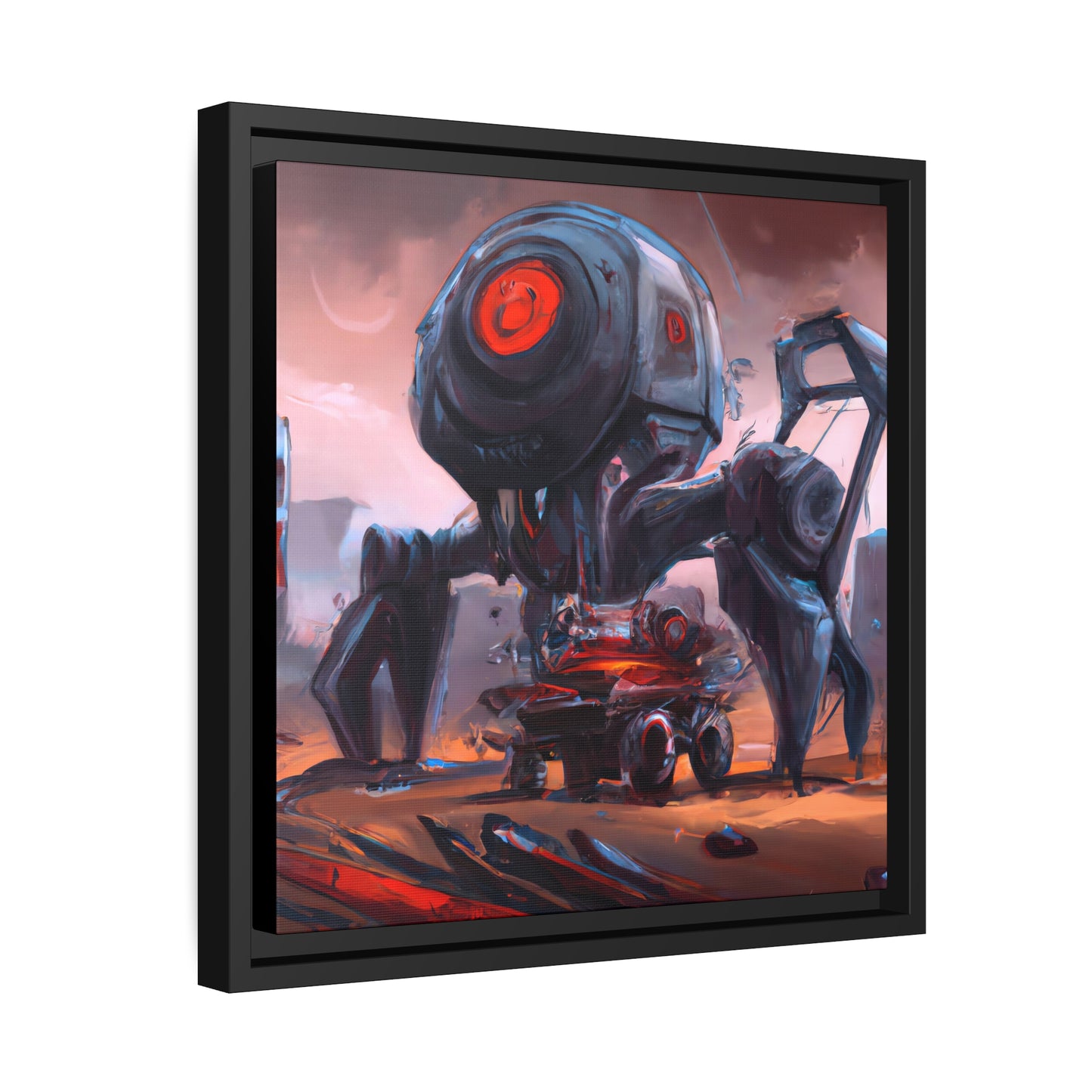 Helmina von Böschenstöcken - Framed Canvas