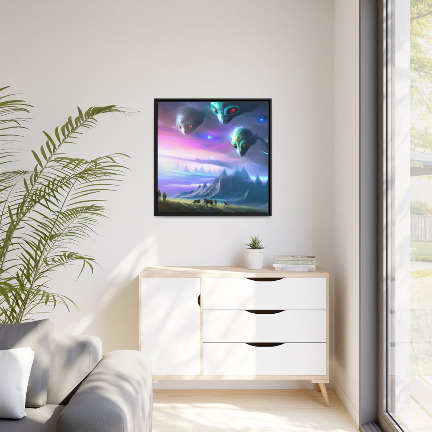 Horatio Fairfax - Framed Canvas