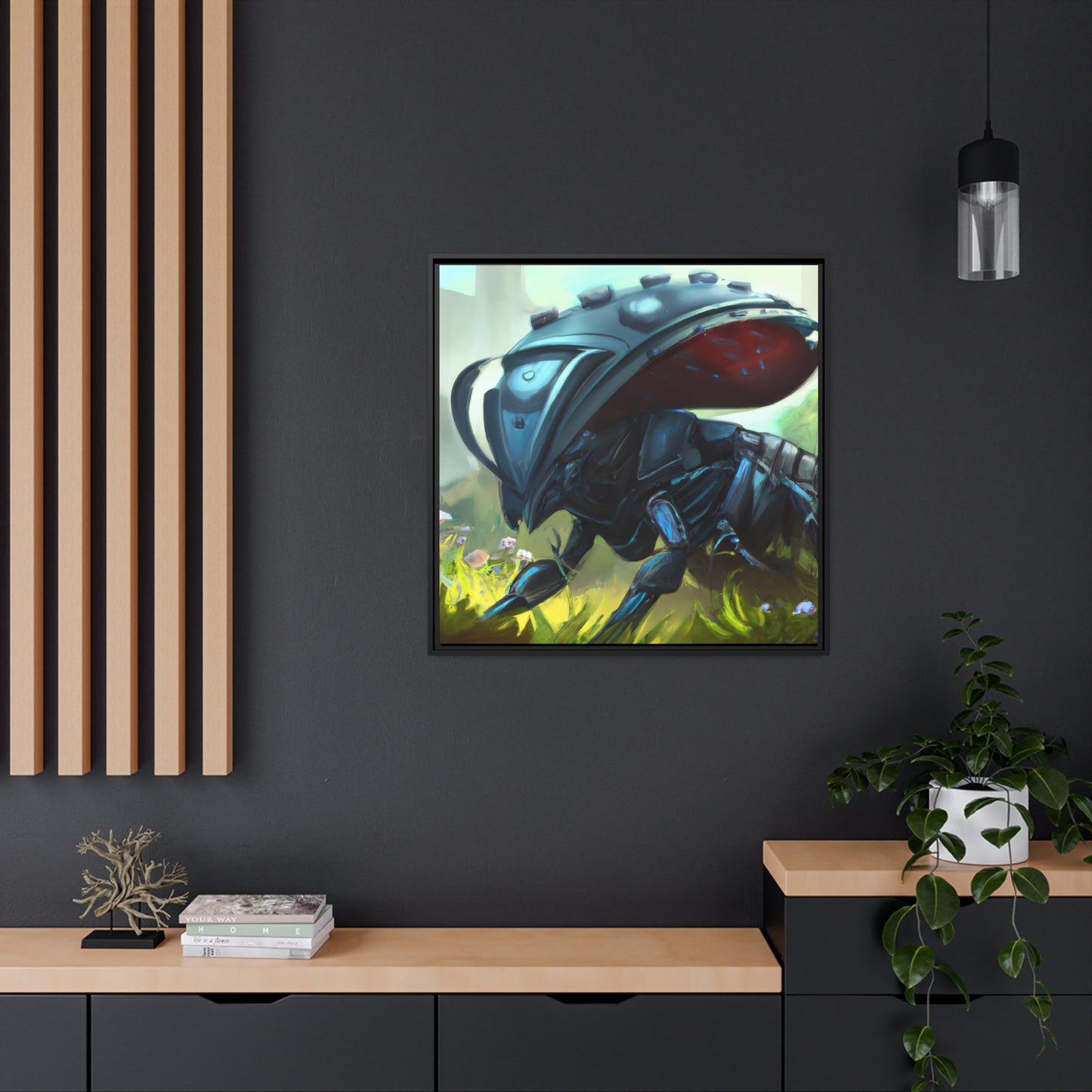 Artemisia Shine - Framed Canvas