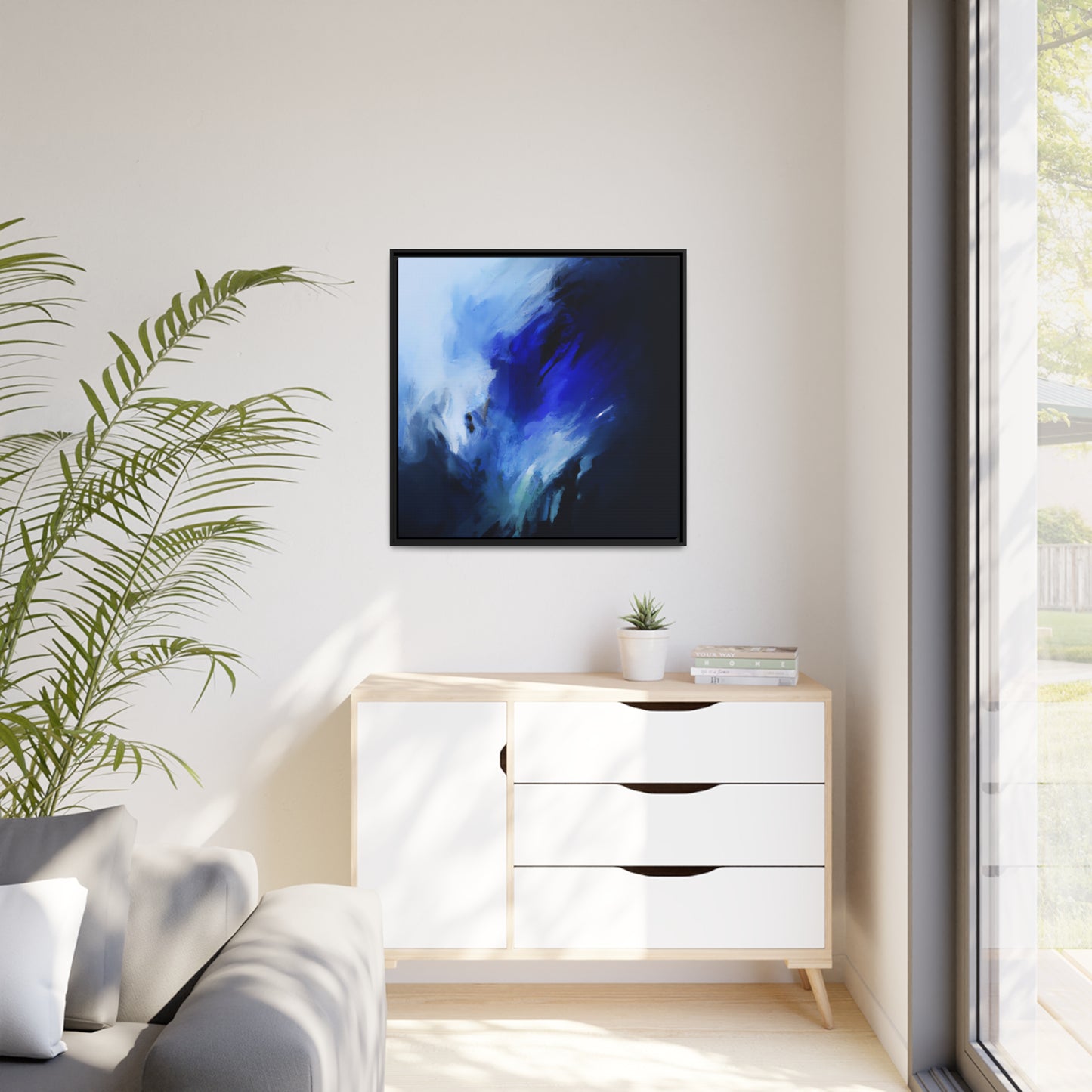 Mary Grimshaw - Framed Canvas