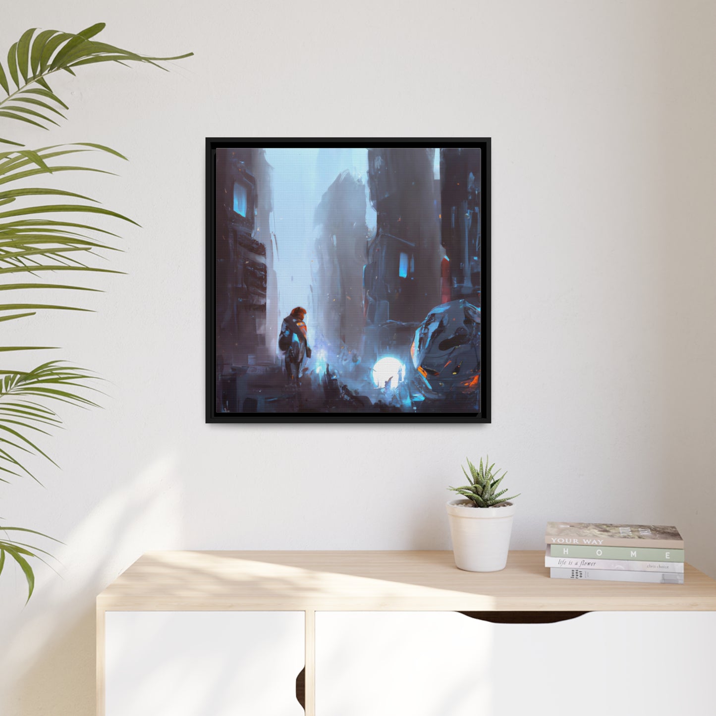 Theodore Lindley - Framed Canvas